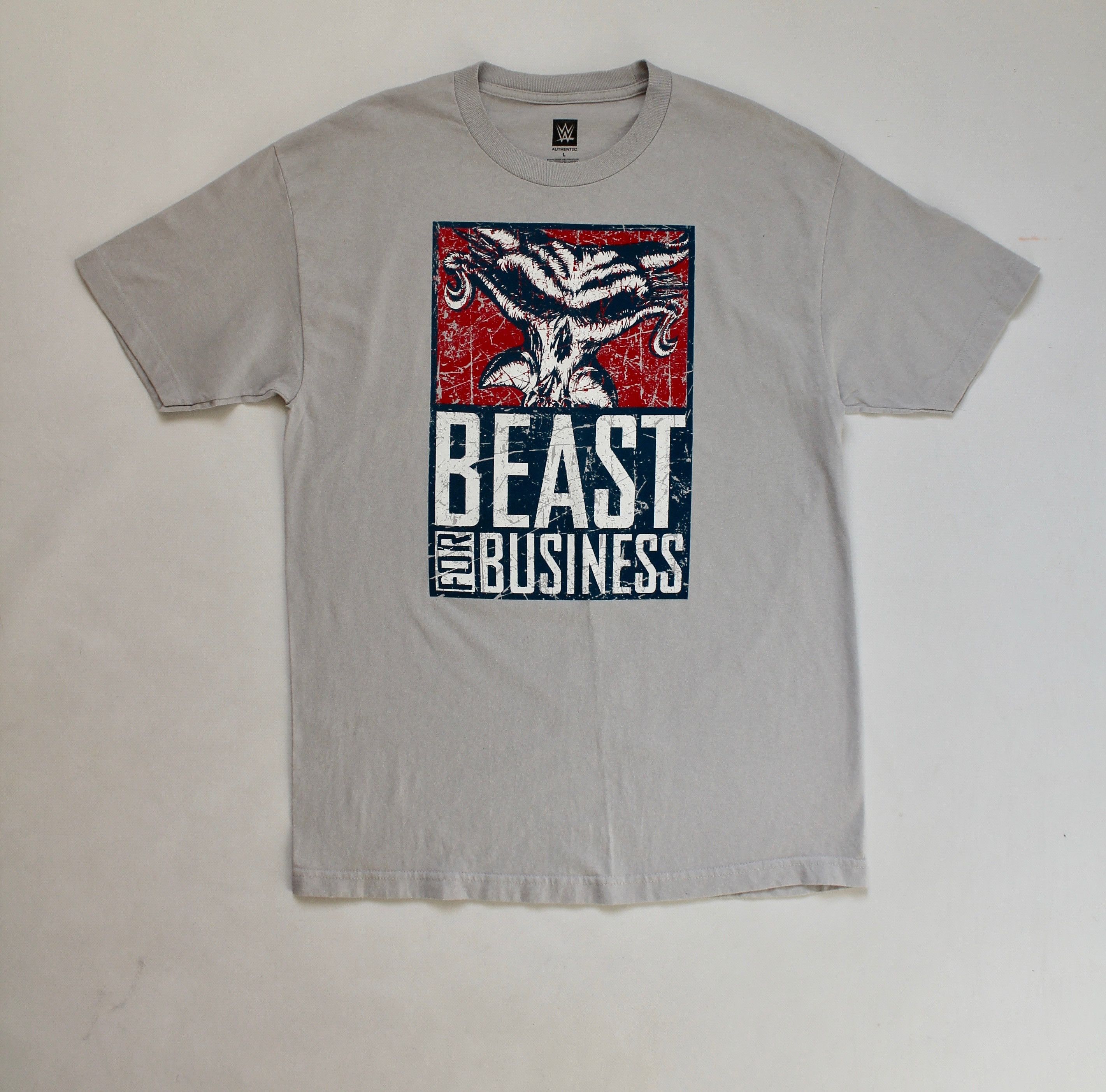 WWE Beast For Business Dismantling The Future Tee Brock Lesnar Size US L / EU 52-54 / 3 - 1 Thumbnail