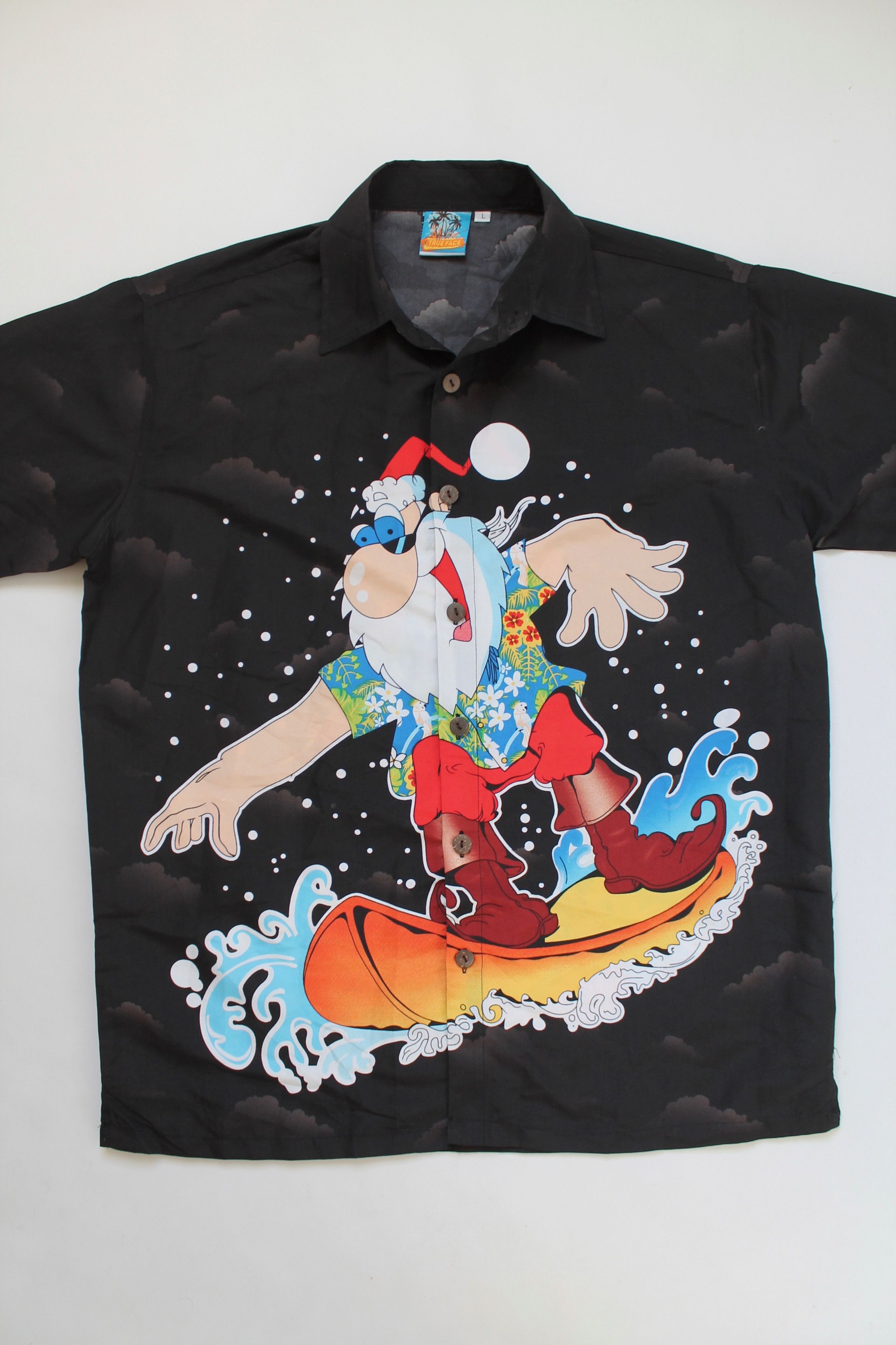 Other Vintage Santa Claus surfing Surf Shirt Size US L / EU 52-54 / 3 - 1 Thumbnail