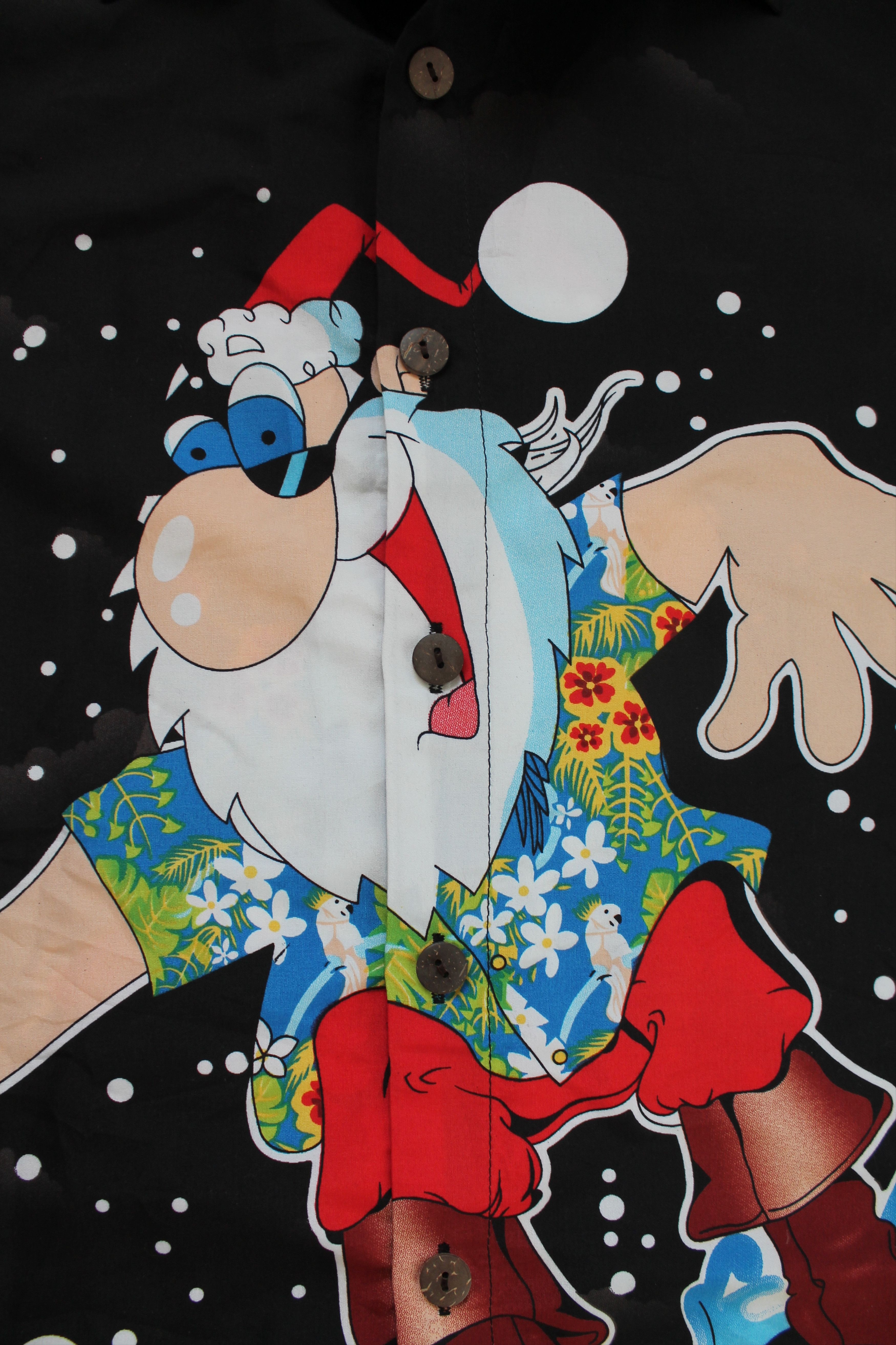 Other Vintage Santa Claus surfing Surf Shirt Size US L / EU 52-54 / 3 - 3 Thumbnail