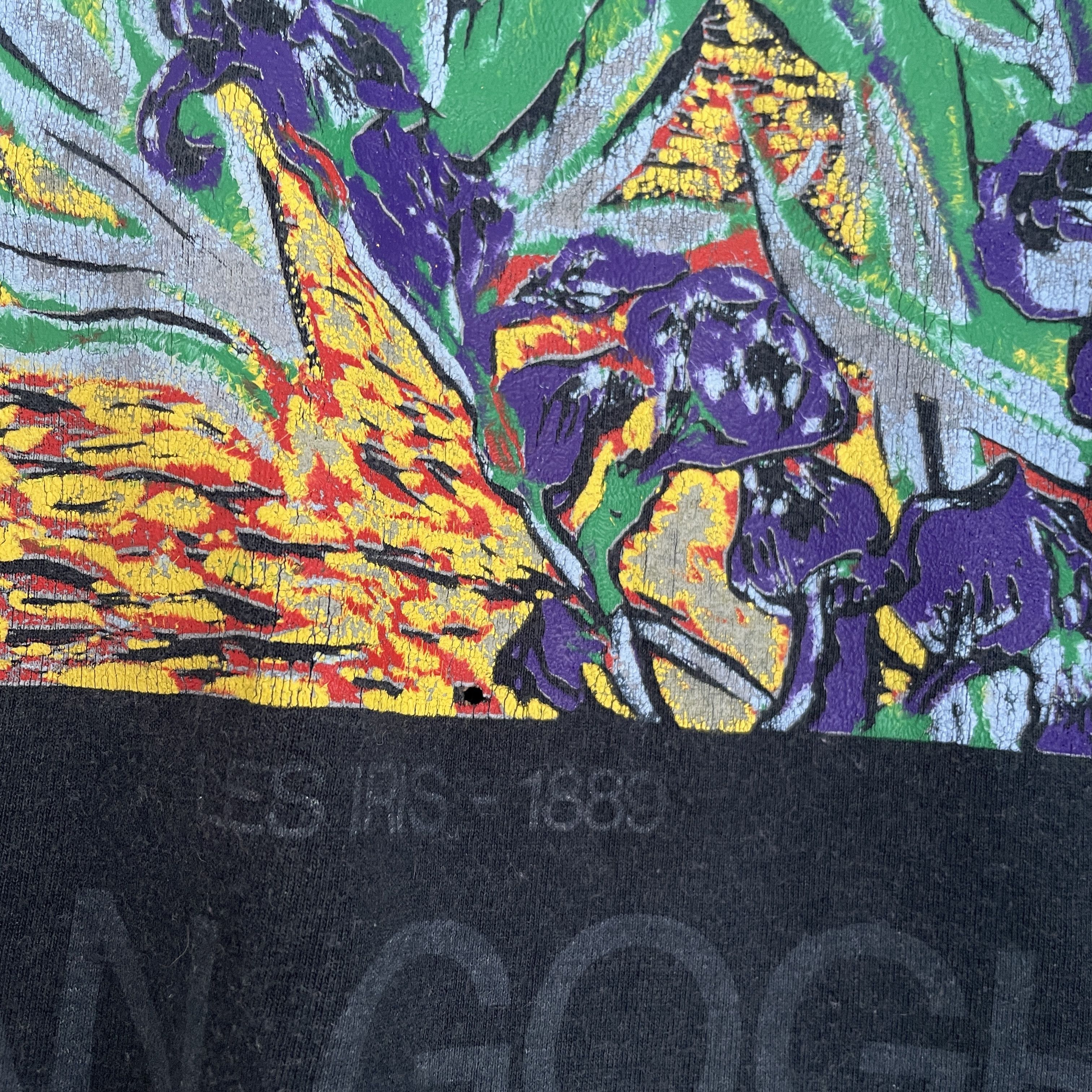 Vintage Van Gogh Les Iris Art Tee T-shirt