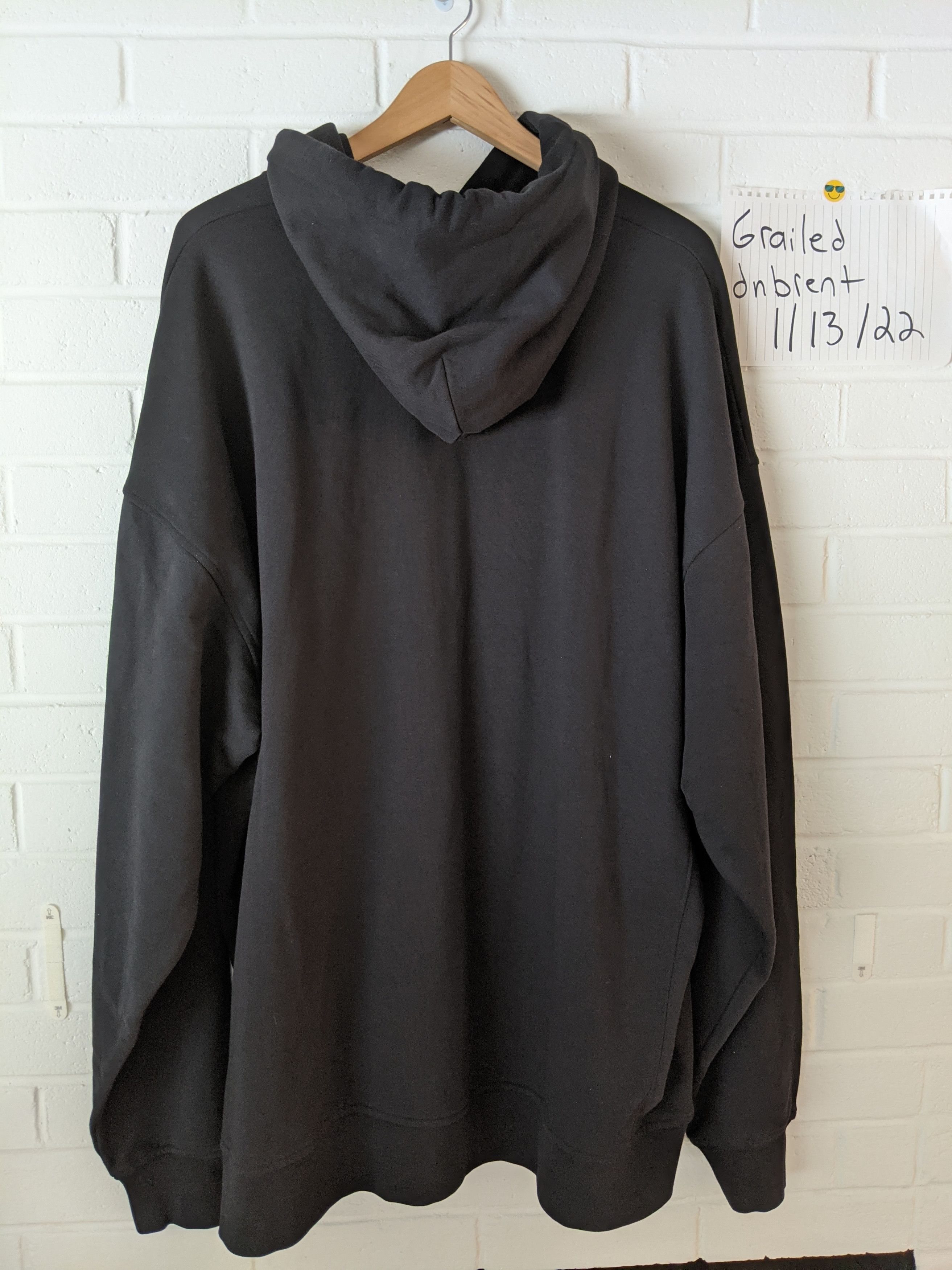 Alexander McQueen × MCQ Fuzzed out frantic hooded sweatshirt Size US L / EU 52-54 / 3 - 2 Thumbnail