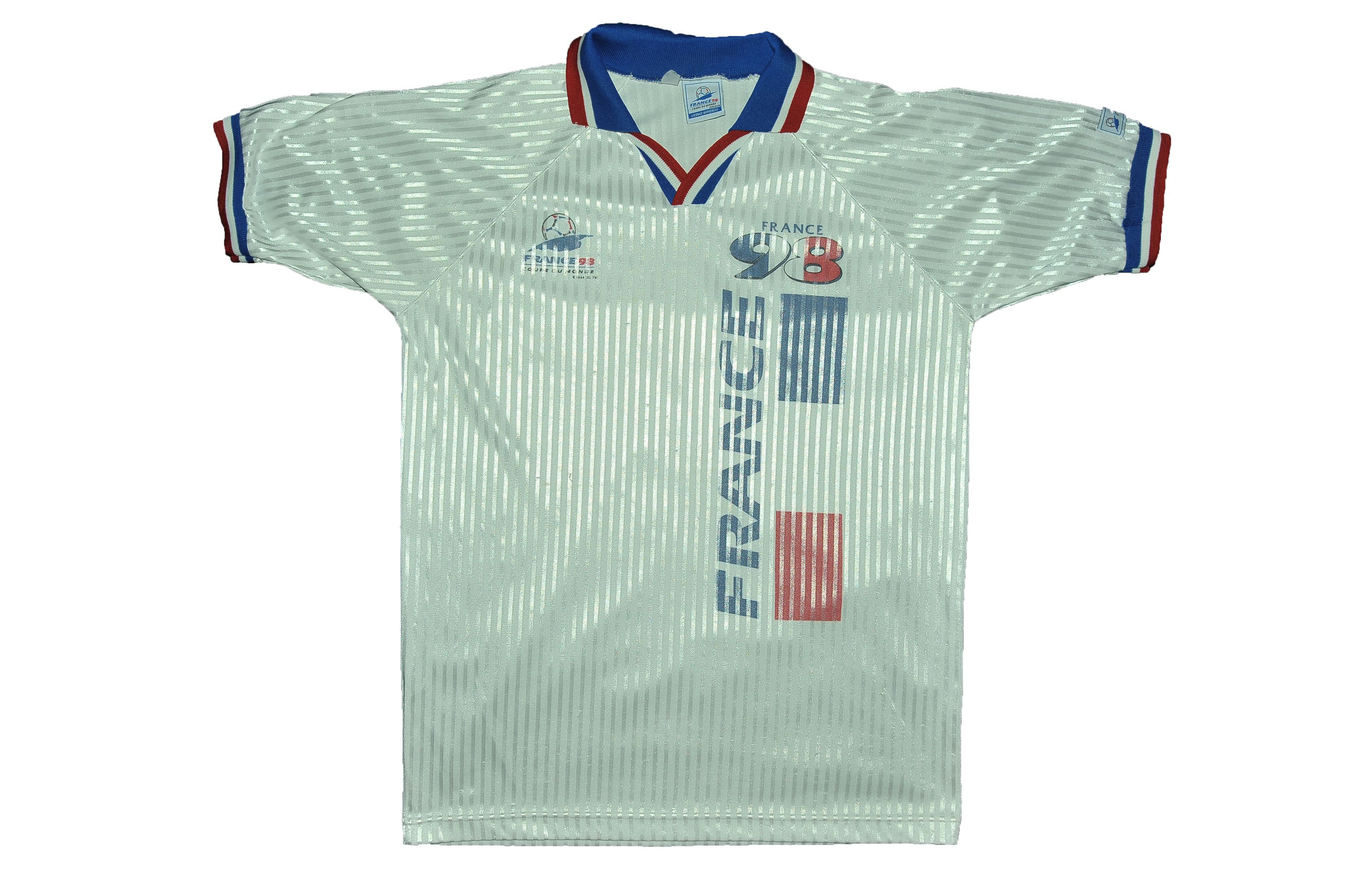 Vintage Vintage 90s 1998 France 98 World Cup Official Fan Jersey Size US M / EU 48-50 / 2 - 1 Thumbnail
