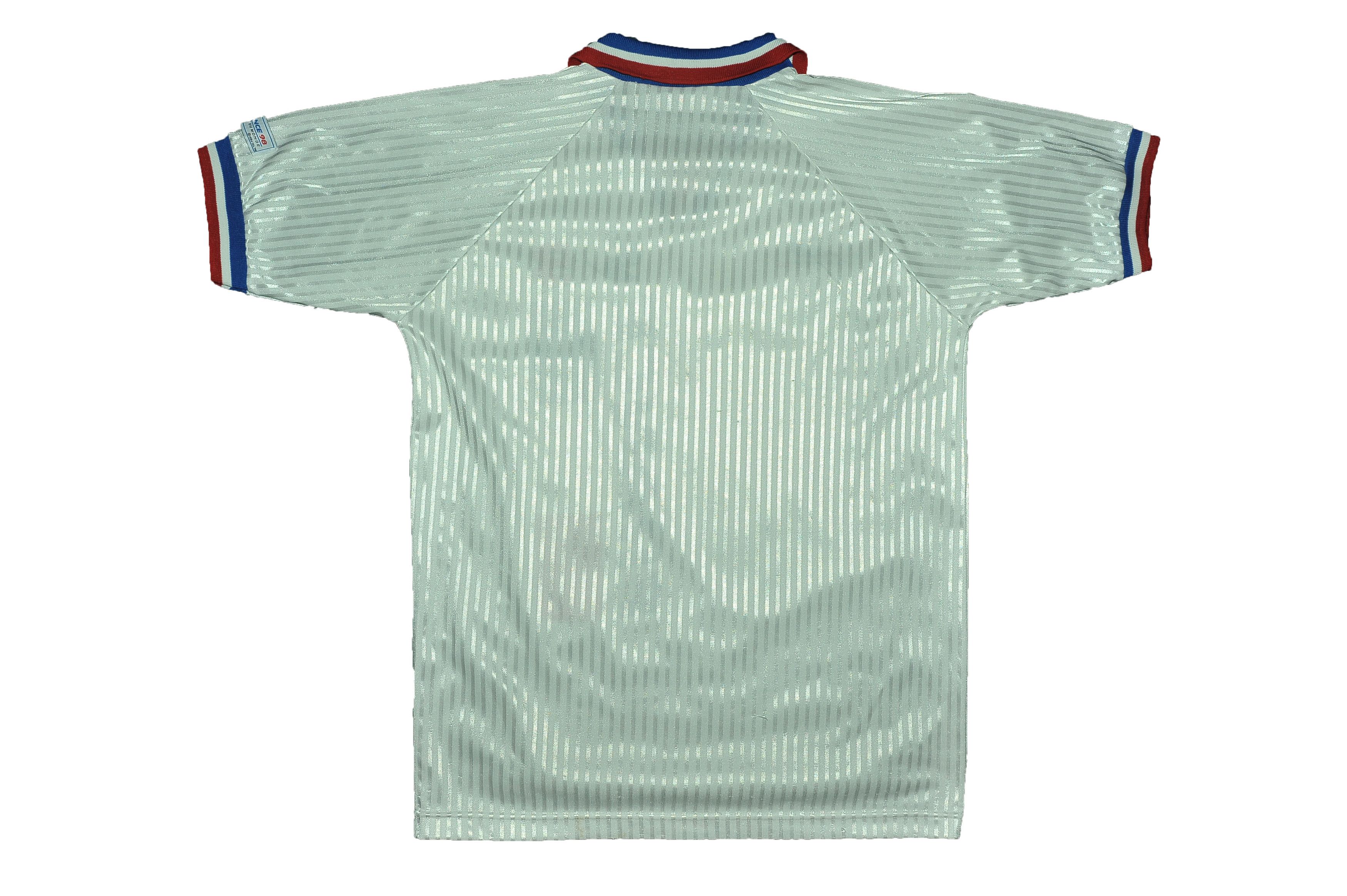 Vintage Vintage 90s 1998 France 98 World Cup Official Fan Jersey Size US M / EU 48-50 / 2 - 2 Thumbnail