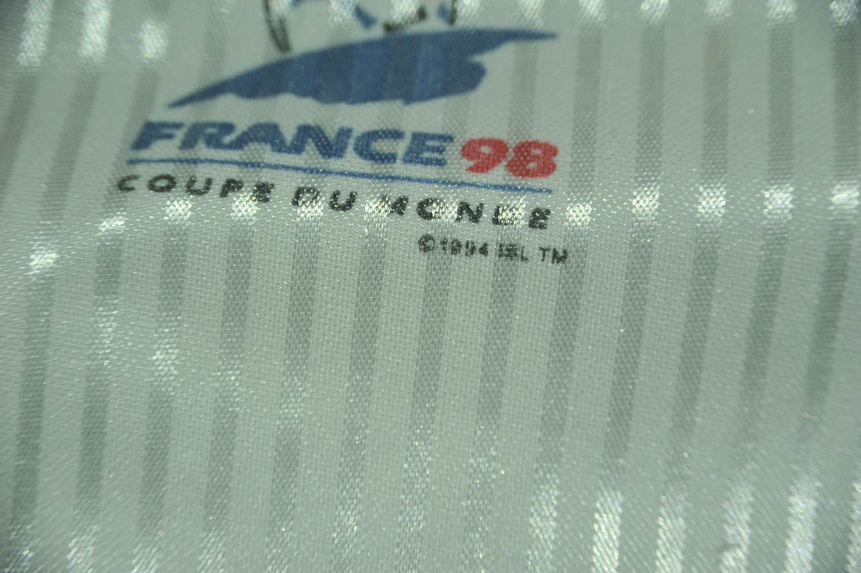 Vintage Vintage 90s 1998 France 98 World Cup Official Fan Jersey Size US M / EU 48-50 / 2 - 3 Thumbnail