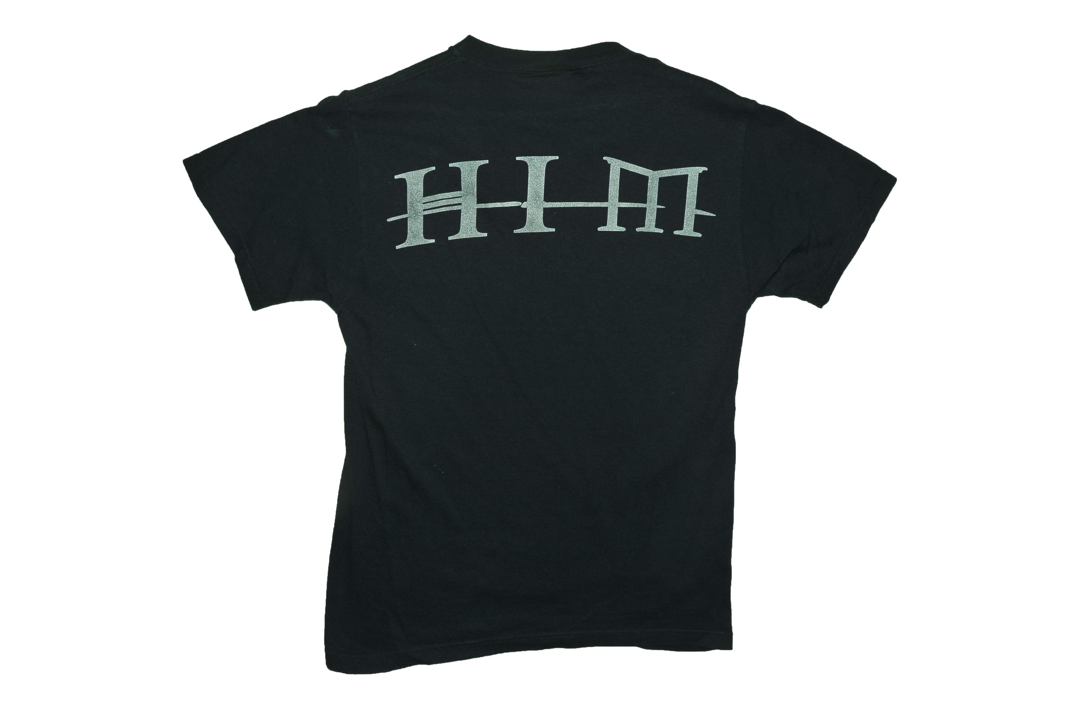 Fruit Of The Loom Vintage HIM His Infernal Majesty Shirt Size US S / EU 44-46 / 1 - 2 Thumbnail