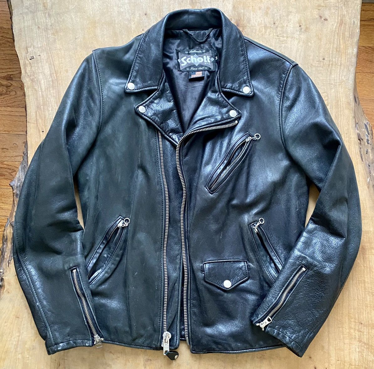 Schott Schott Perfecto Beatdown 626UR | Grailed