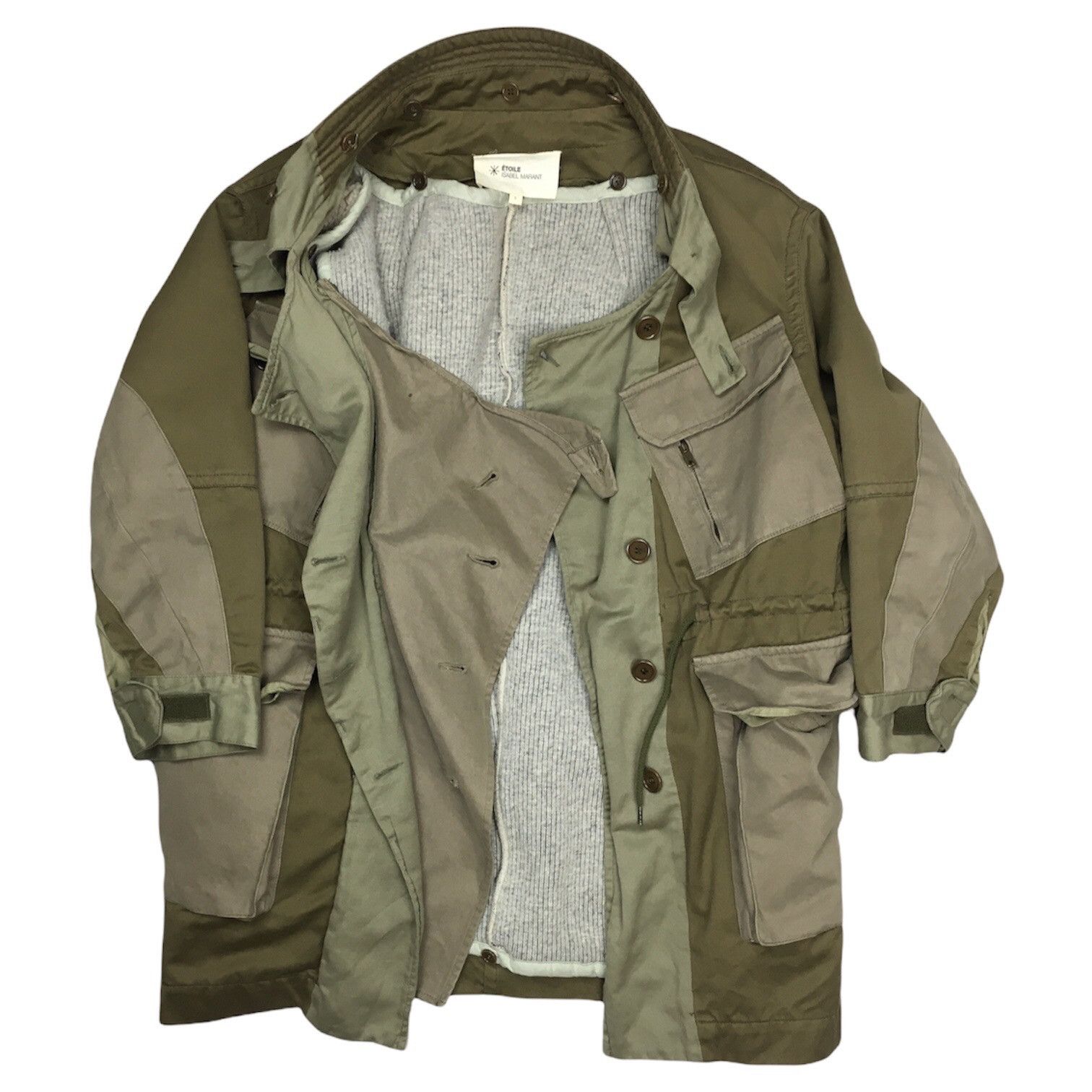 Isabel Marant Isabel Marant Etoile Olive Green Army Jacket Small/1 ...