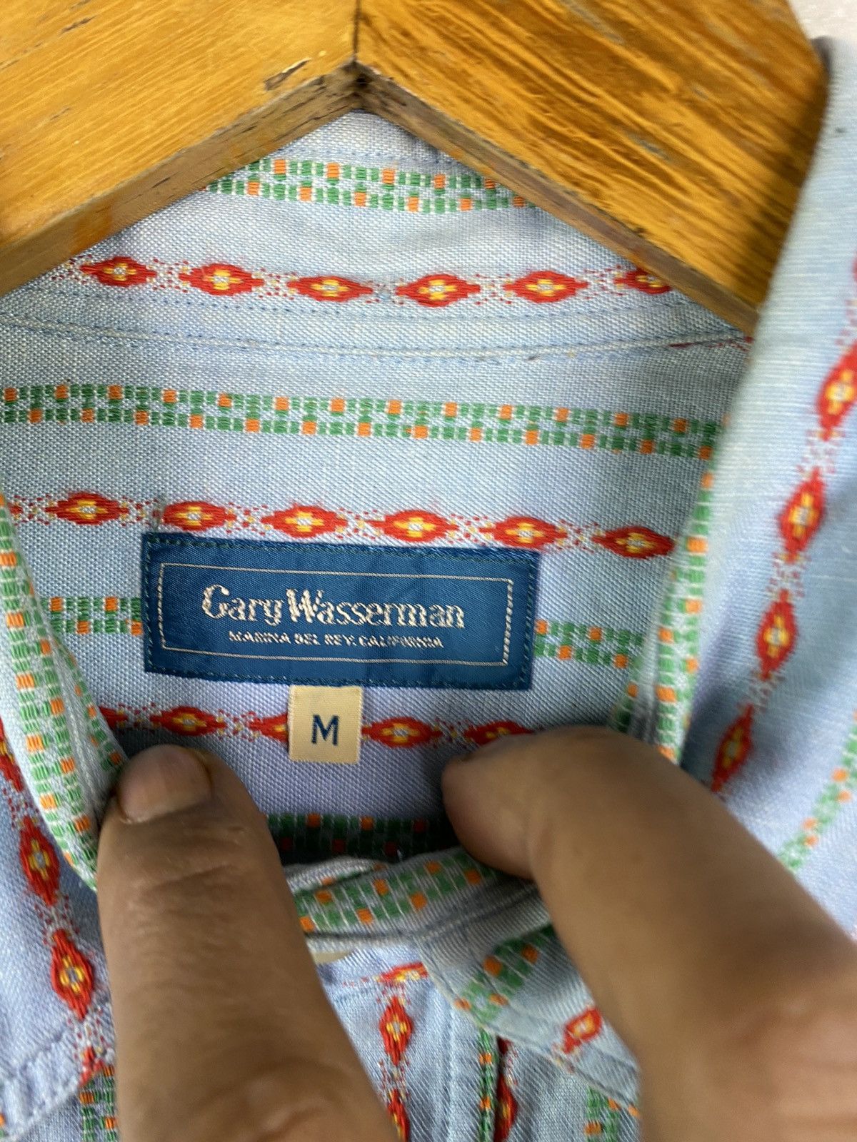 Native 🔥SALE🔥GARY WASSERMAN NATIVE STYLE BUTTON UPS SHIRTS Size US M / EU 48-50 / 2 - 6 Thumbnail