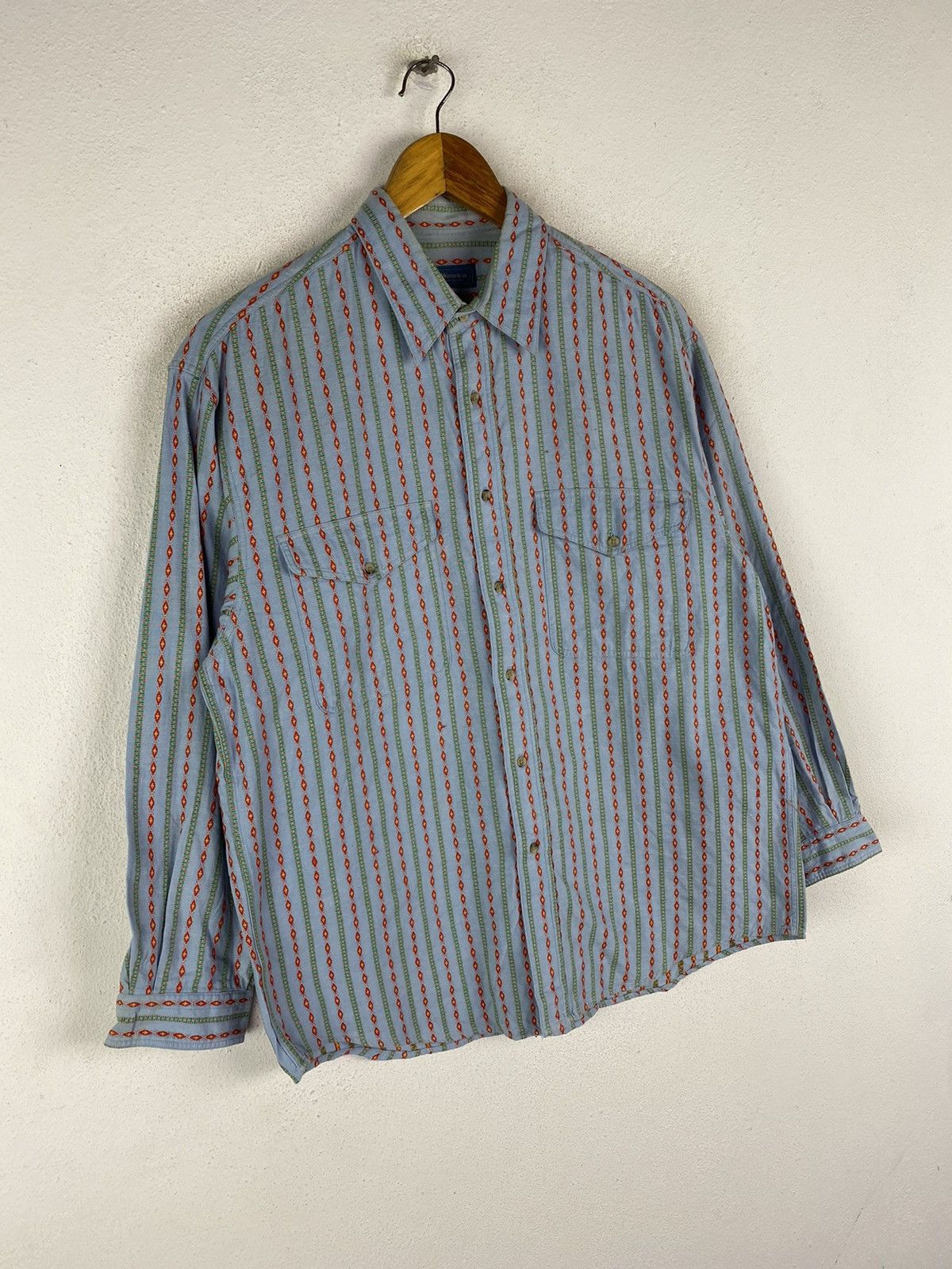 Native 🔥SALE🔥GARY WASSERMAN NATIVE STYLE BUTTON UPS SHIRTS Size US M / EU 48-50 / 2 - 3 Thumbnail