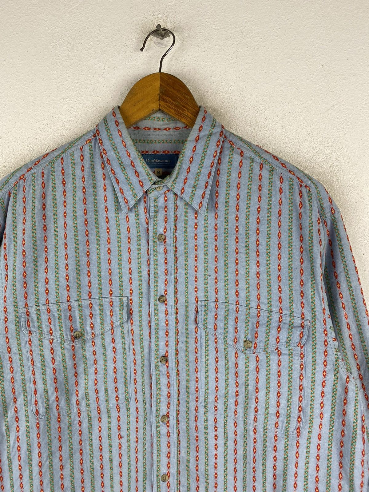 Native 🔥SALE🔥GARY WASSERMAN NATIVE STYLE BUTTON UPS SHIRTS Size US M / EU 48-50 / 2 - 5 Thumbnail