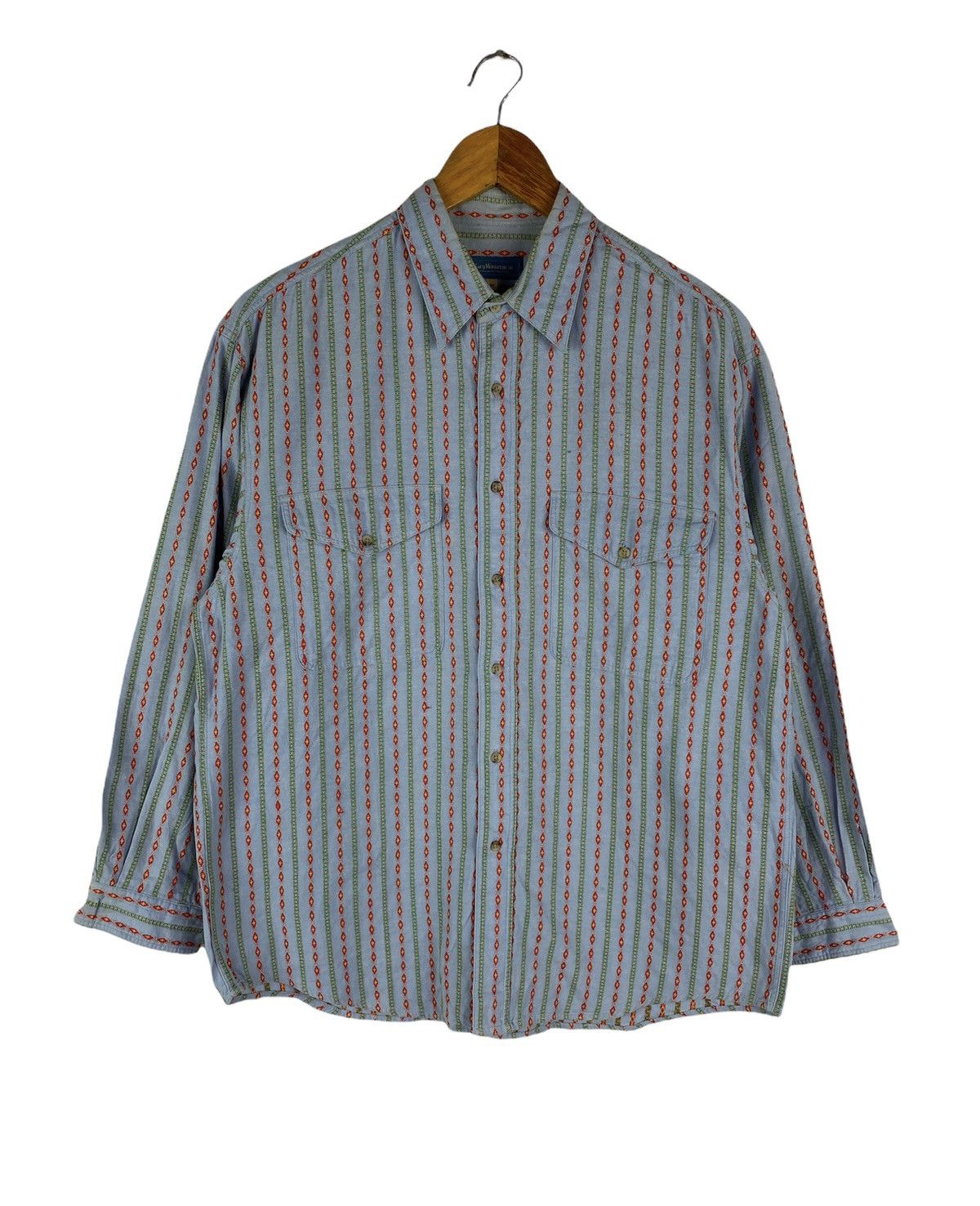 Native 🔥SALE🔥GARY WASSERMAN NATIVE STYLE BUTTON UPS SHIRTS Size US M / EU 48-50 / 2 - 1 Thumbnail