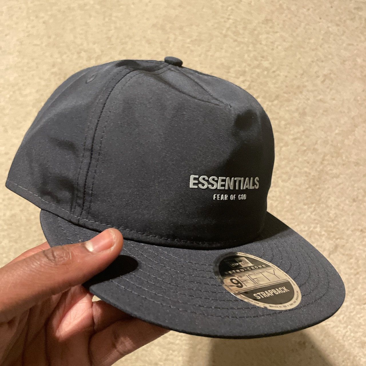 FOG × Fear of God × New Era New Era Fear Of God Essentials Snapback ...