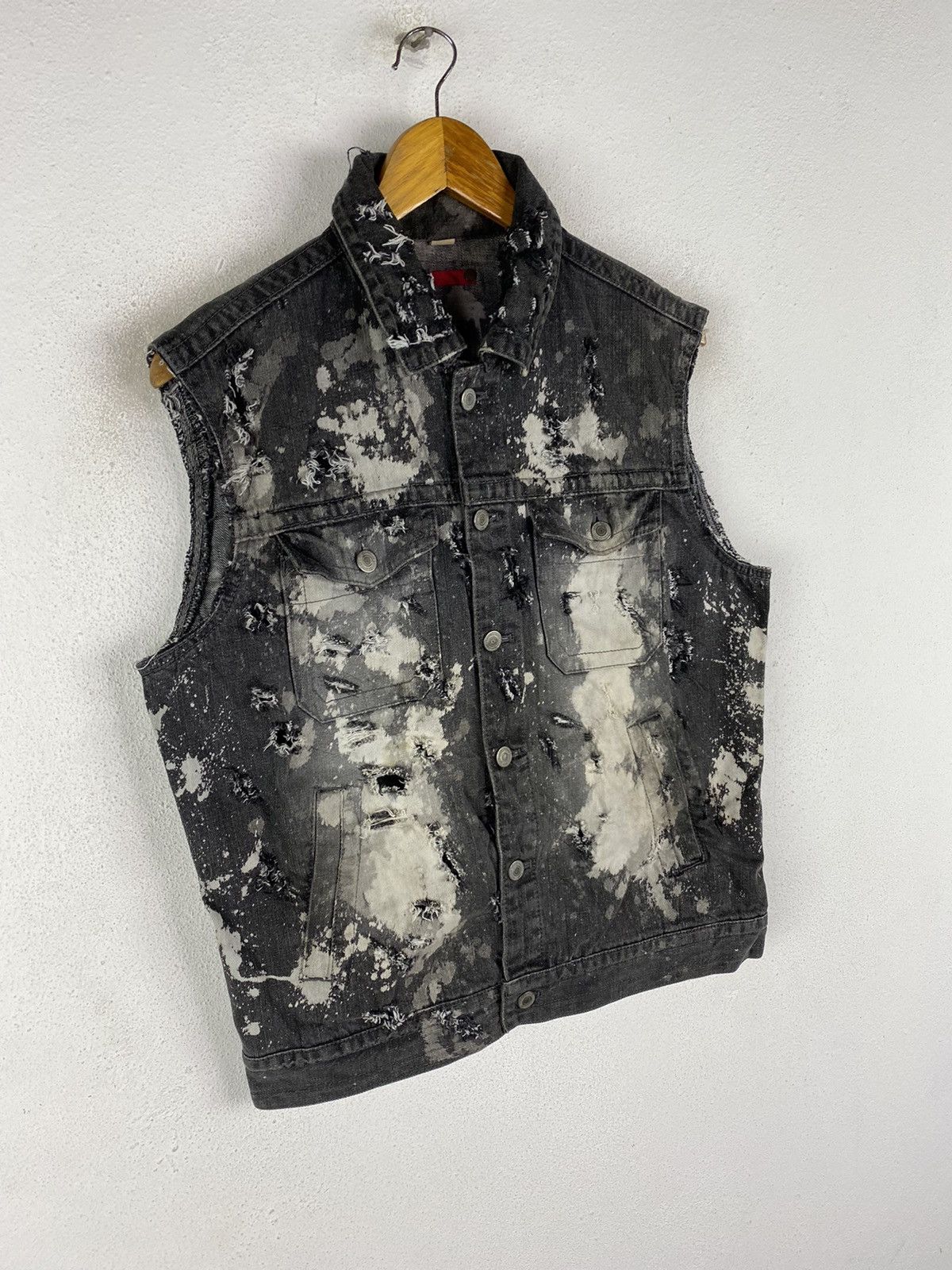 Japanese Brand × Seditionaries SMITHS AMERICAN DISTRESSED VEST PUNK STYLE DENIME Size US M / EU 48-50 / 2 - 4 Thumbnail