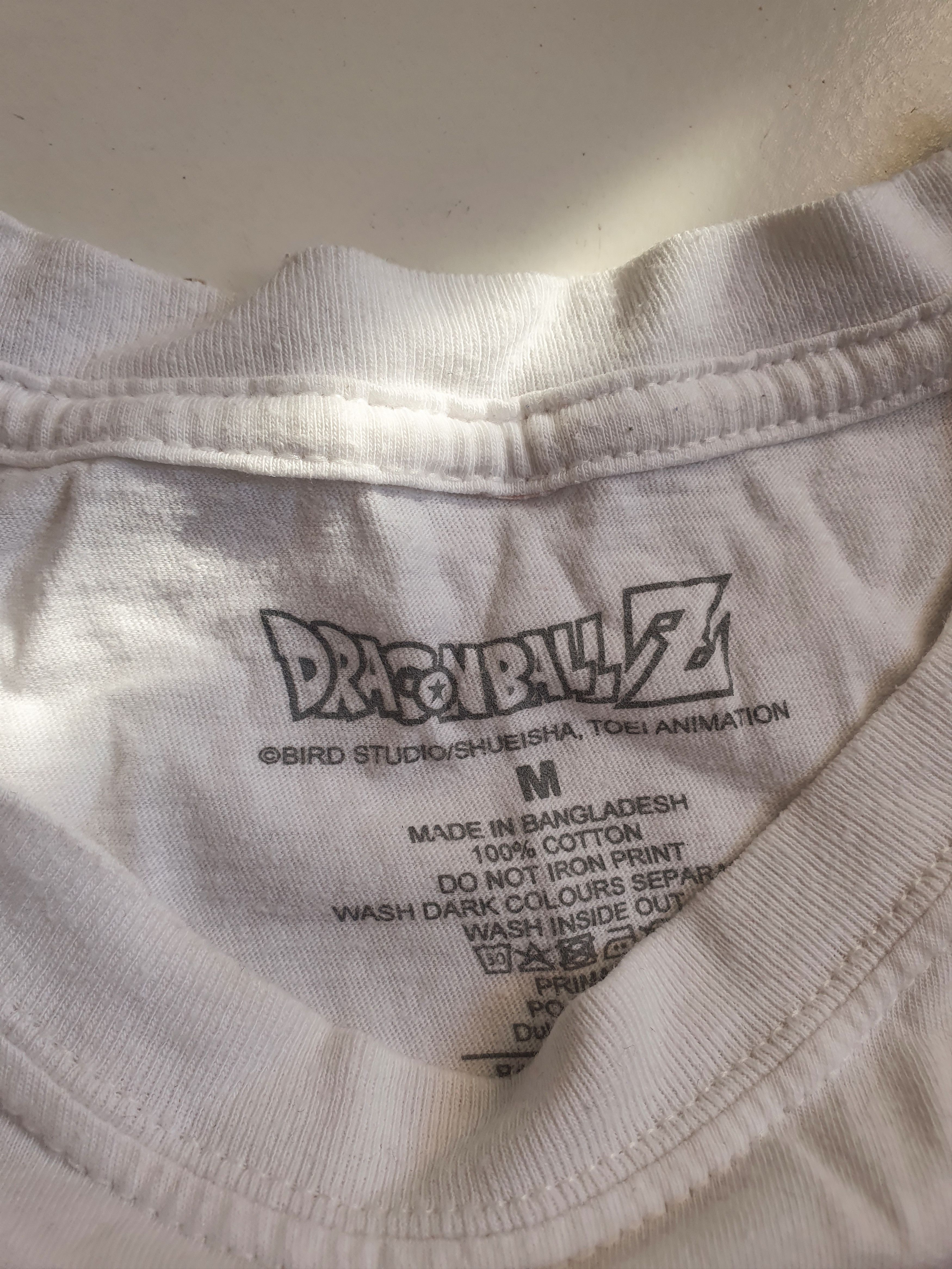 Anime Dragon Ball Z Bird Studio Shueisha Toe Animation tee,sz S Size S / US 4 / IT 40 - 7 Thumbnail