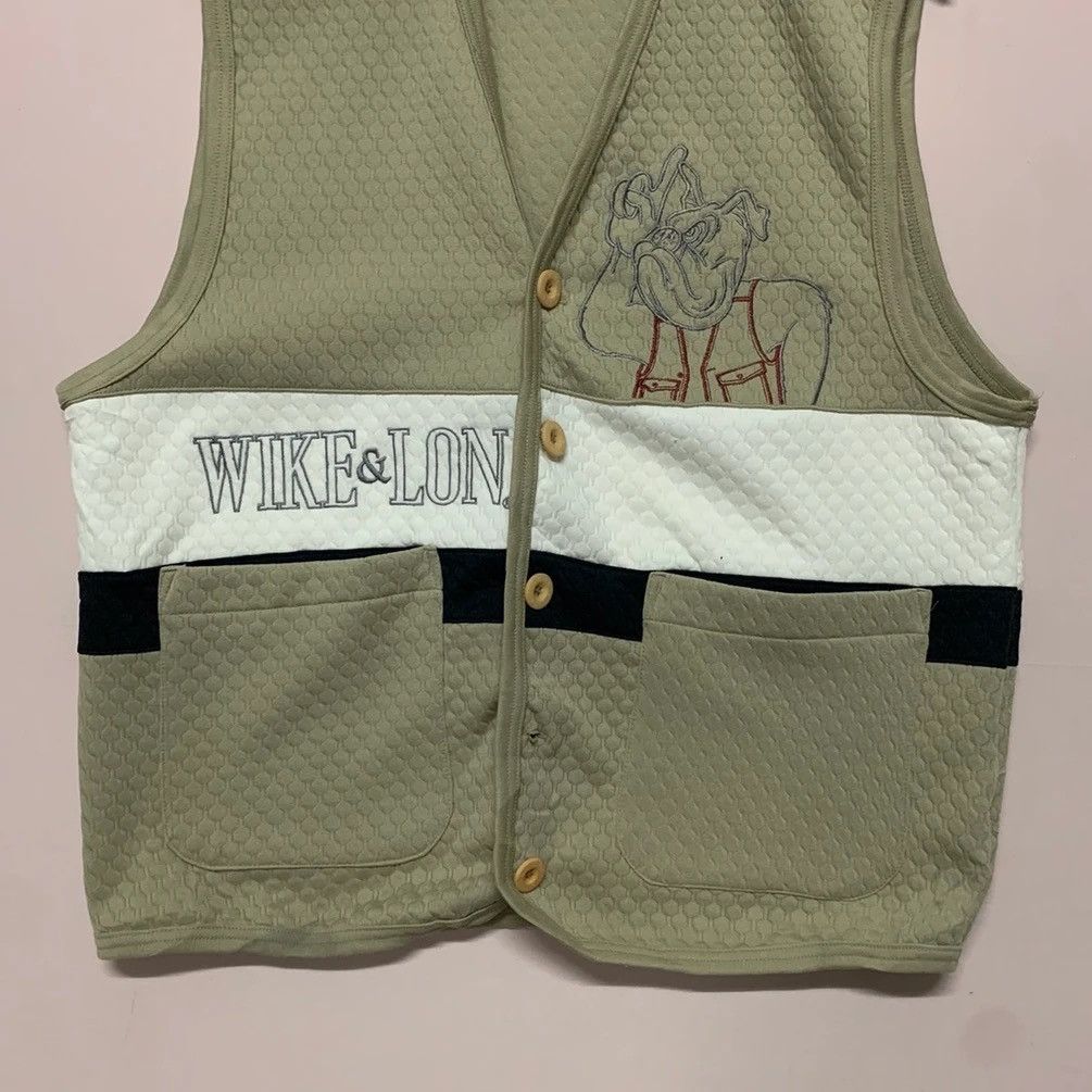 Japanese Brand × Vintage Vintage Wike & Lon Sleeveless Cotton Vest Size US M / EU 48-50 / 2 - 2 Thumbnail