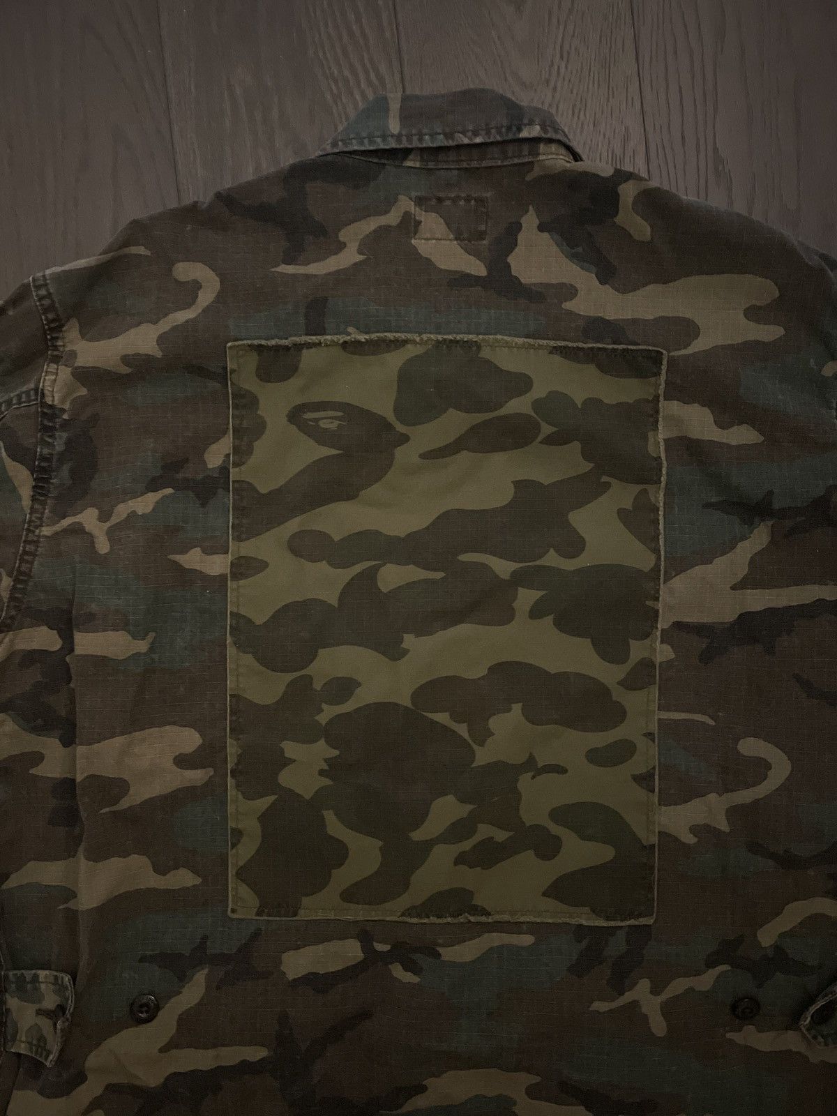 Bape × Wtaps wtaps x Bape four pockets jungle shirt Size US S / EU 44-46 / 1 - 5 Thumbnail