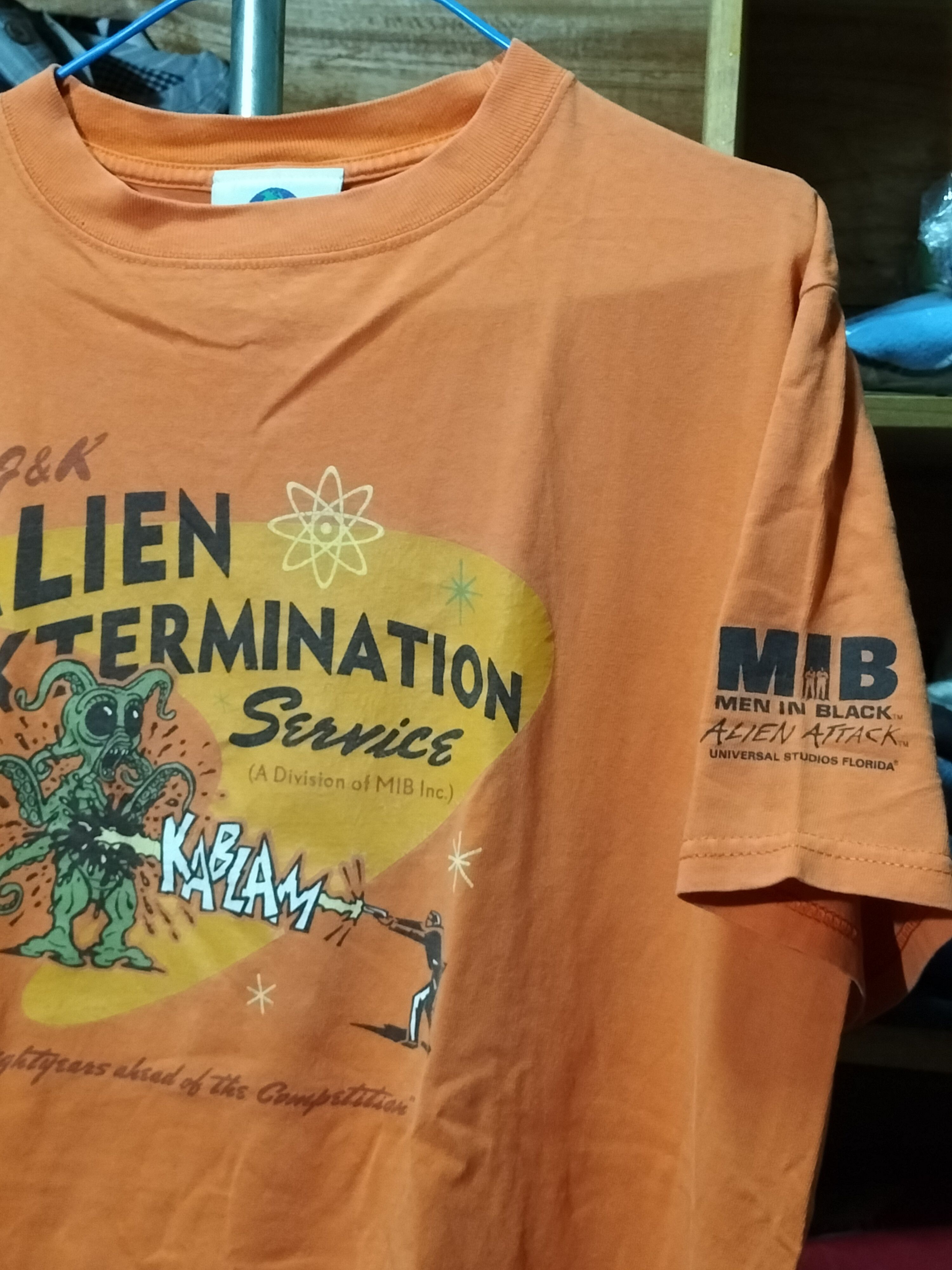 Universal Studios 90s Men In Black Alien Attack Universal studios Florida Size US L / EU 52-54 / 3 - 3 Thumbnail