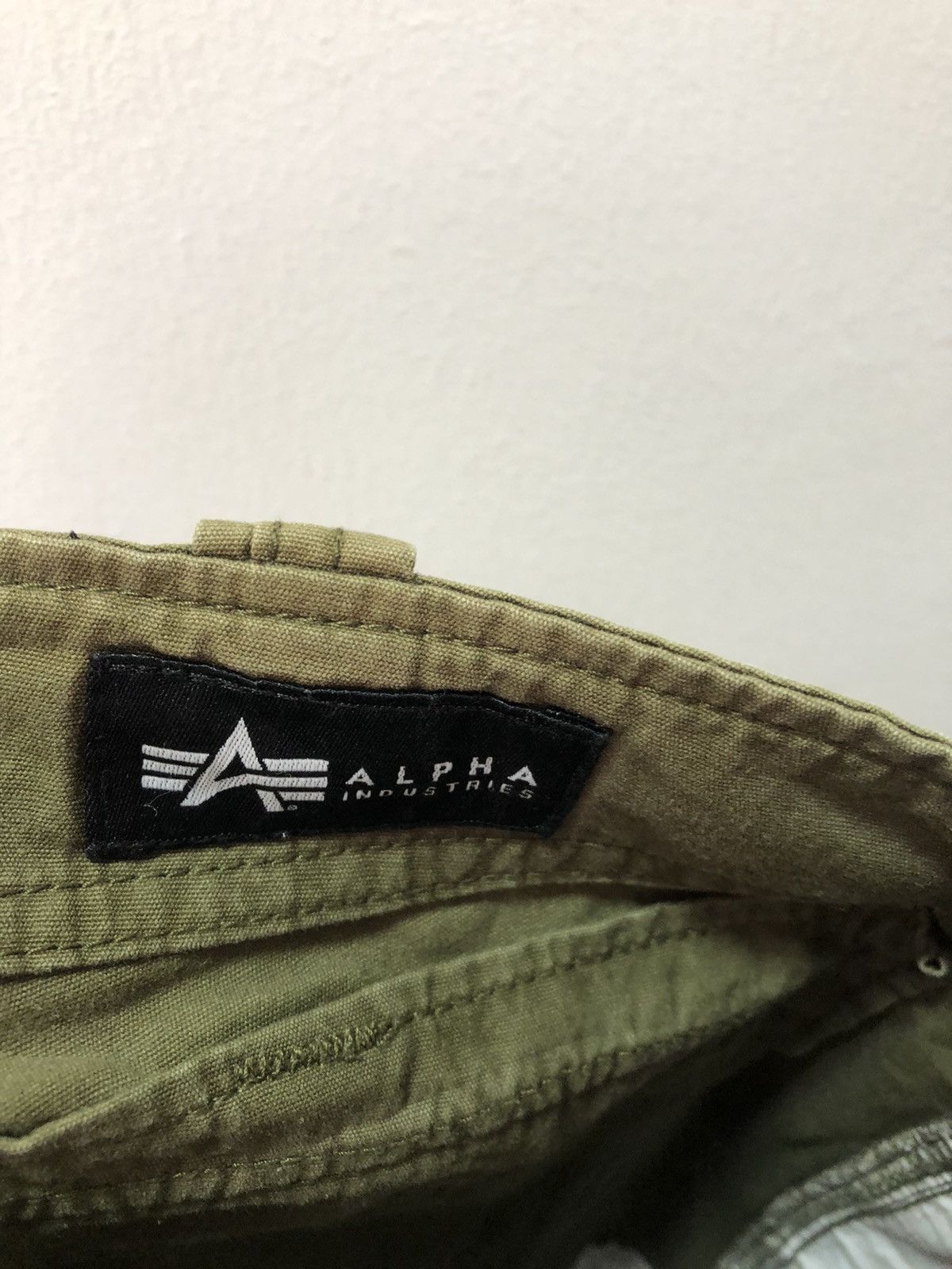 Alpha Industries ALPHA INDUSTRIES Cargo Pants Tactical Distressed Painted Size US 32 / EU 48 - 10 Thumbnail