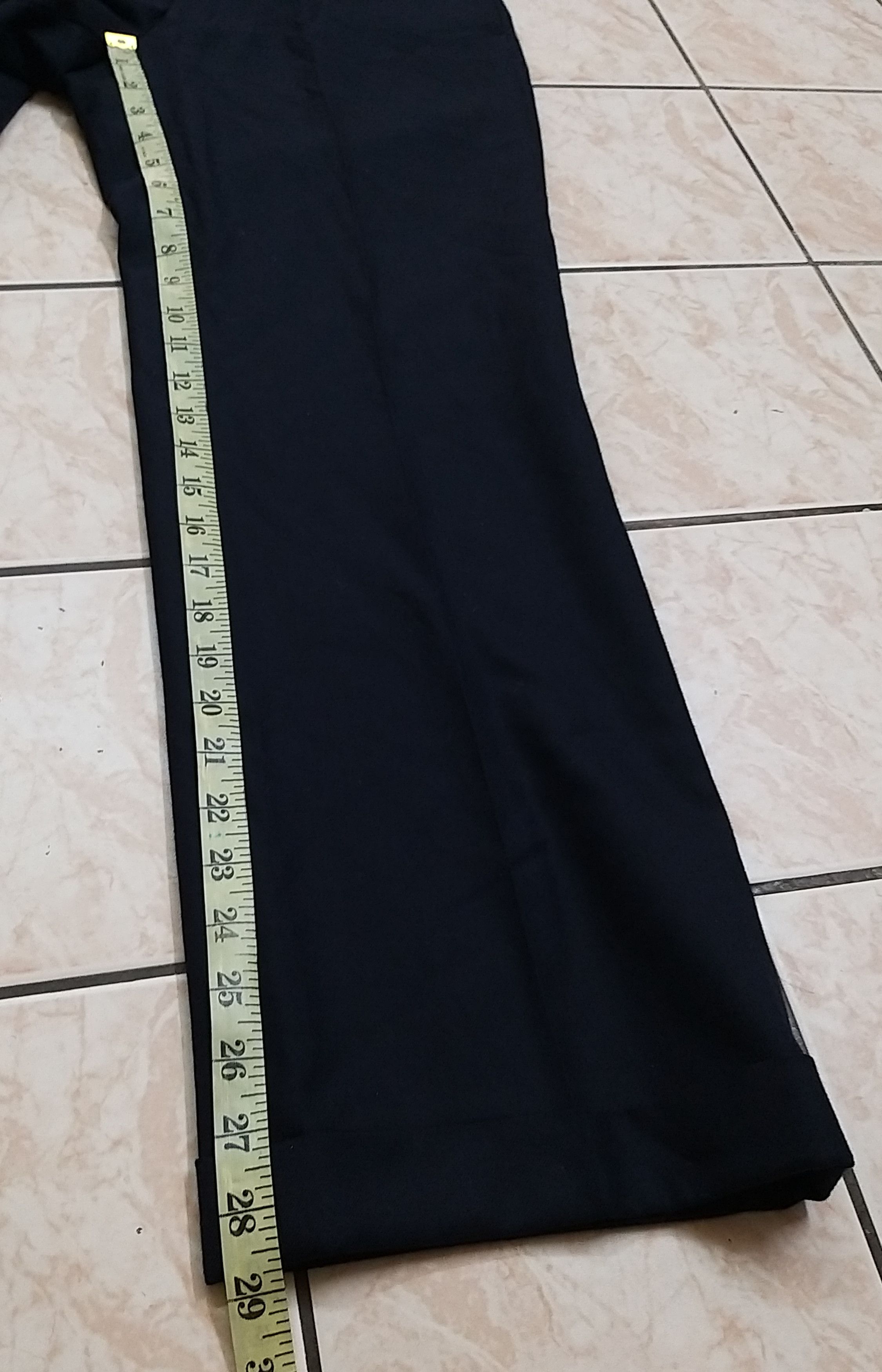 Burberry CASUAL🔥VINTAGE BURBERRYS DARK BLUE SLACK PANT Size US 30 / EU 46 - 14 Thumbnail