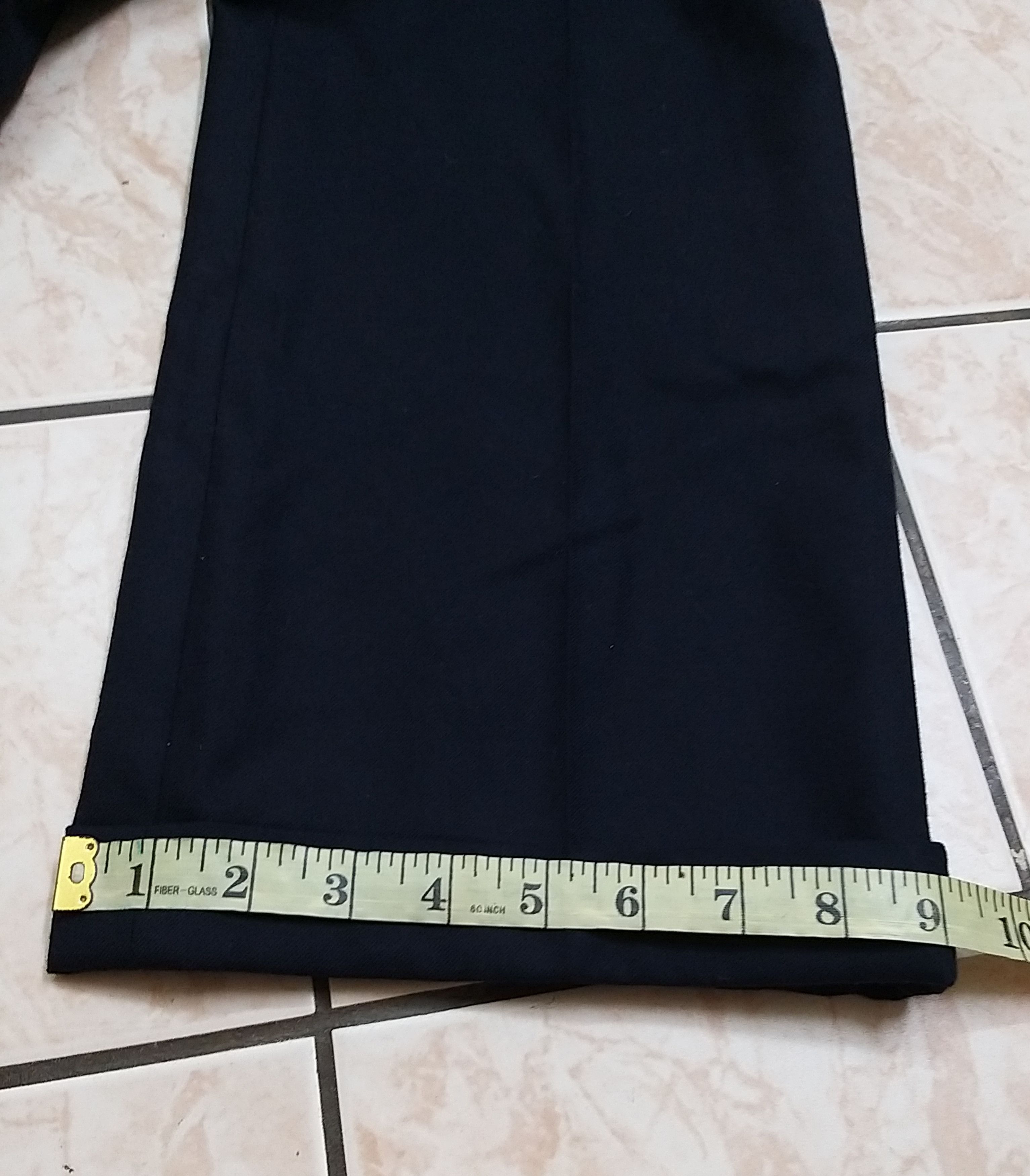 Burberry CASUAL🔥VINTAGE BURBERRYS DARK BLUE SLACK PANT Size US 30 / EU 46 - 13 Thumbnail