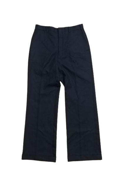 Burberry CASUAL🔥VINTAGE BURBERRYS DARK BLUE SLACK PANT Size US 30 / EU 46 - 1 Thumbnail