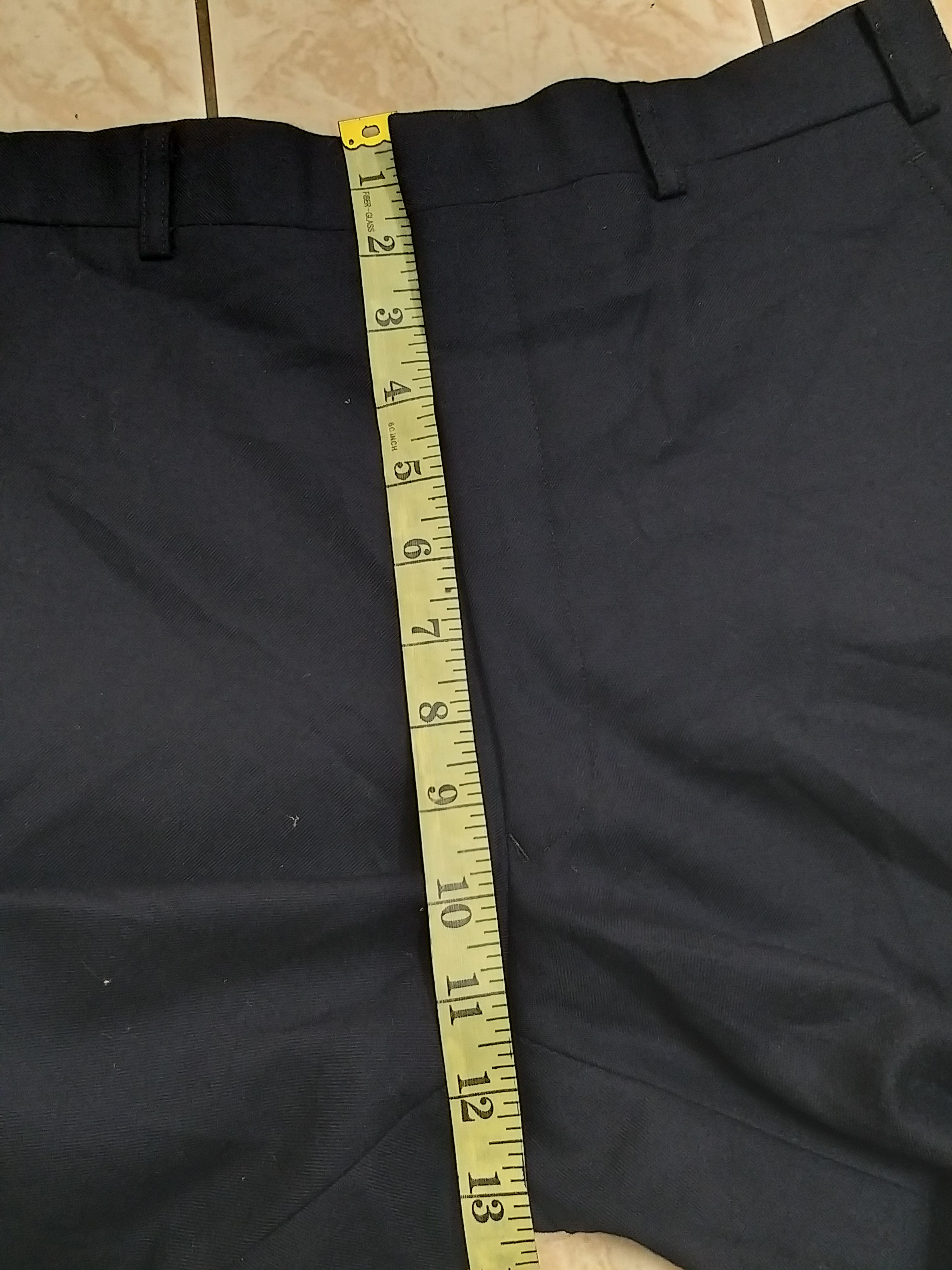 Burberry CASUAL🔥VINTAGE BURBERRYS DARK BLUE SLACK PANT Size US 30 / EU 46 - 10 Thumbnail