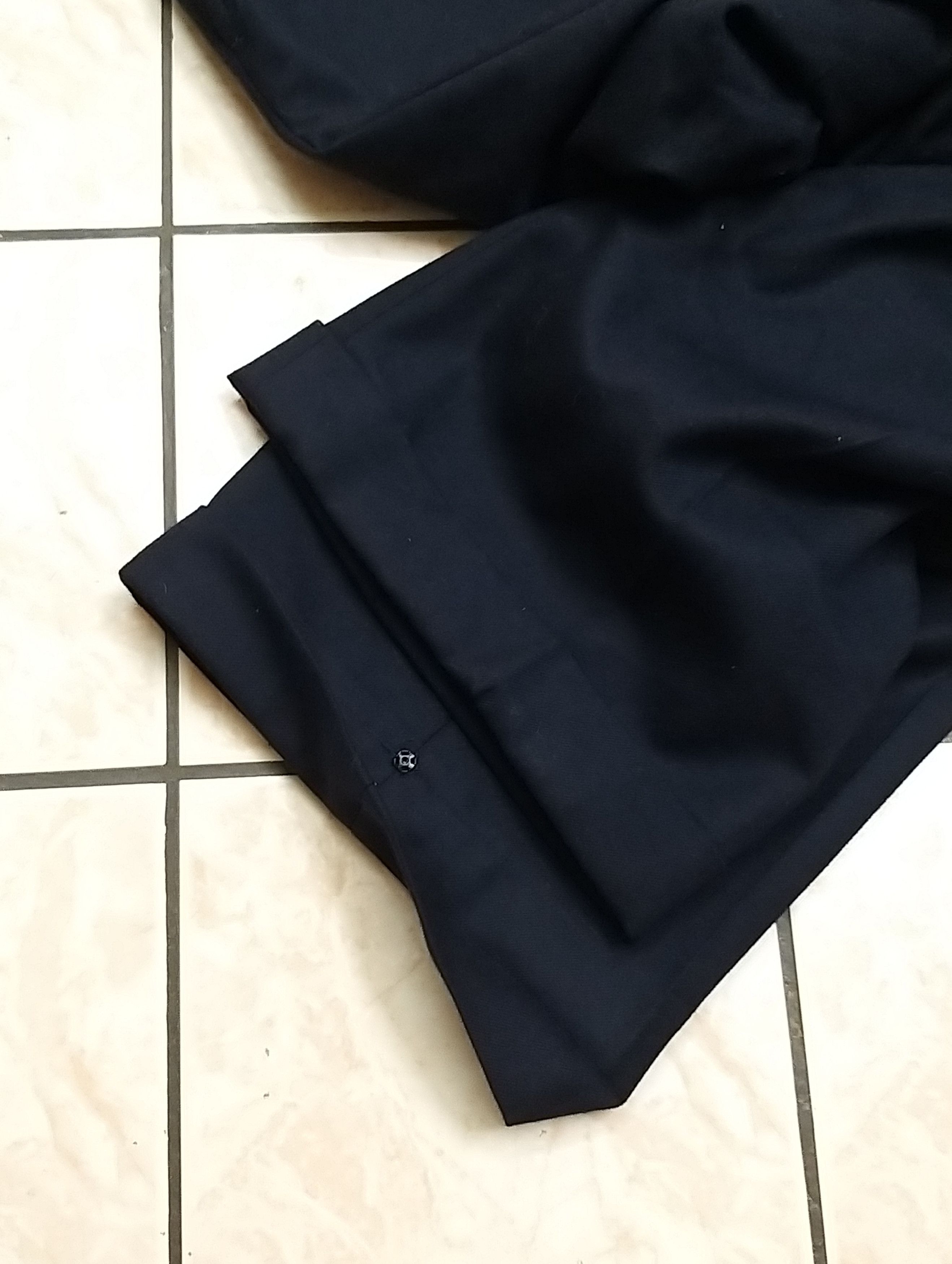 Burberry CASUAL🔥VINTAGE BURBERRYS DARK BLUE SLACK PANT Size US 30 / EU 46 - 7 Thumbnail