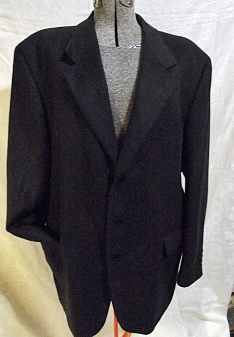 Andrew Fezza Mens 100% Italian Cashmere Black Blazer | Grailed