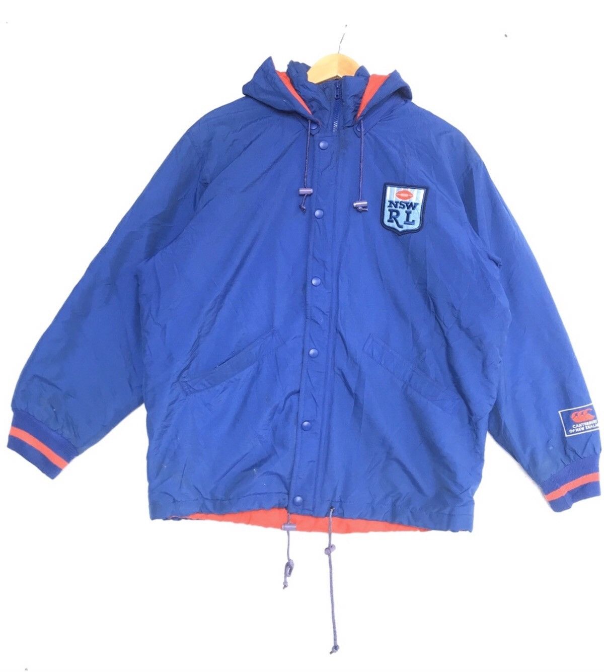 Canterbury of New Zealand Vintage Canterburry Jacket Hoodie NSW RL CLUB 90's Size US L / EU 52-54 / 3 - 2 Thumbnail