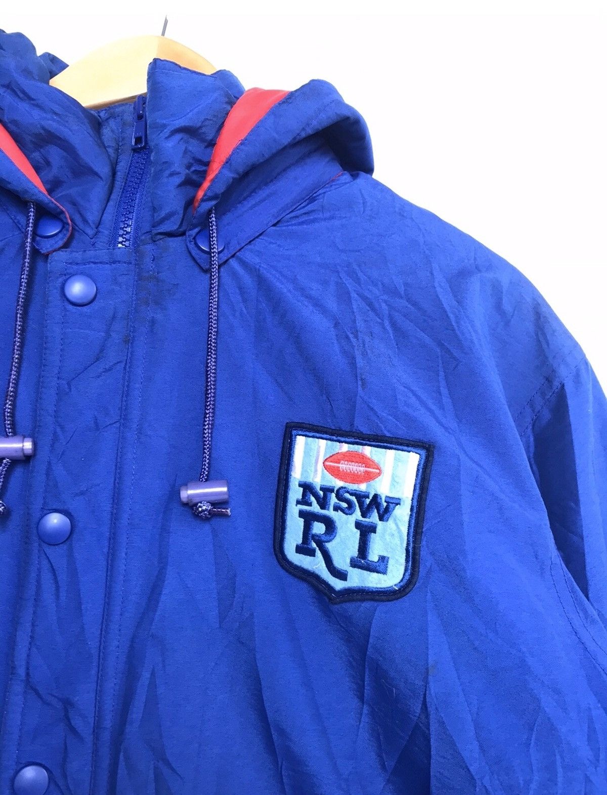 Canterbury of New Zealand Vintage Canterburry Jacket Hoodie NSW RL CLUB 90's Size US L / EU 52-54 / 3 - 3 Thumbnail