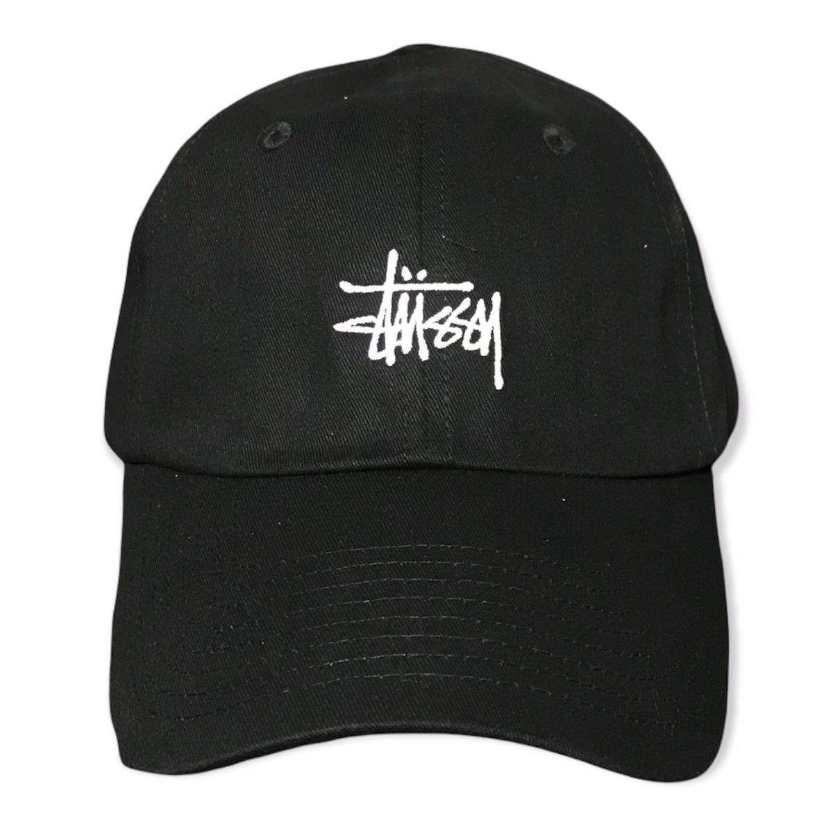 stussy cap white