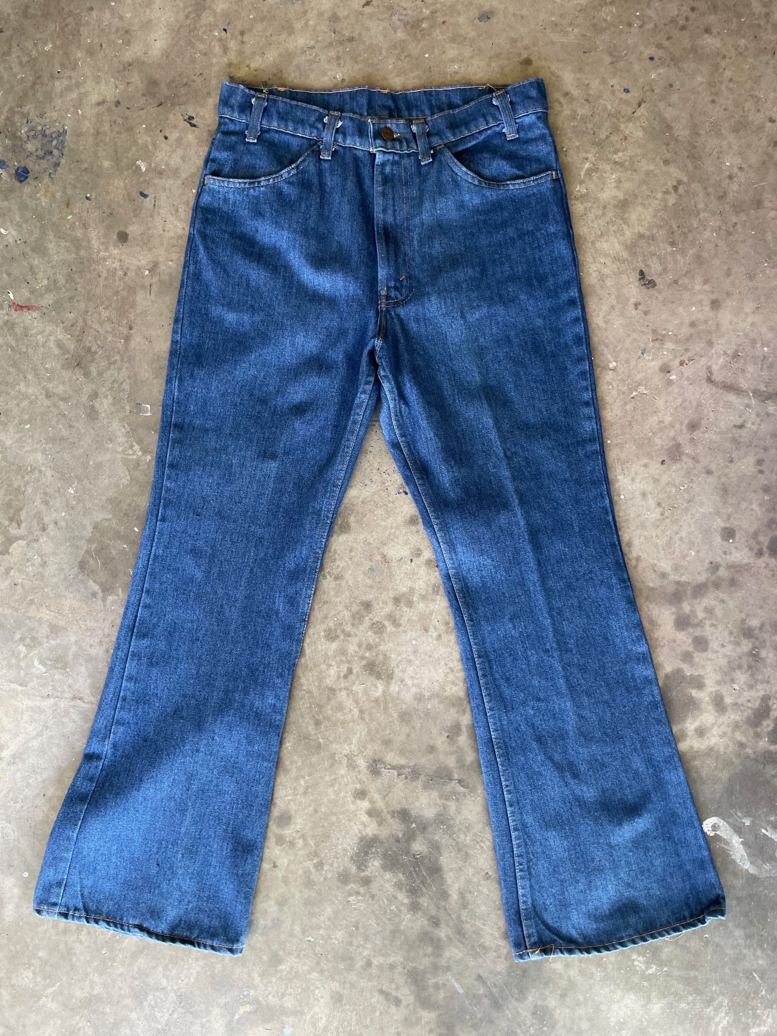 Vintage Vintage Levis 646 Orange Tab Bell Bottom Flare Jeans 80s | Grailed