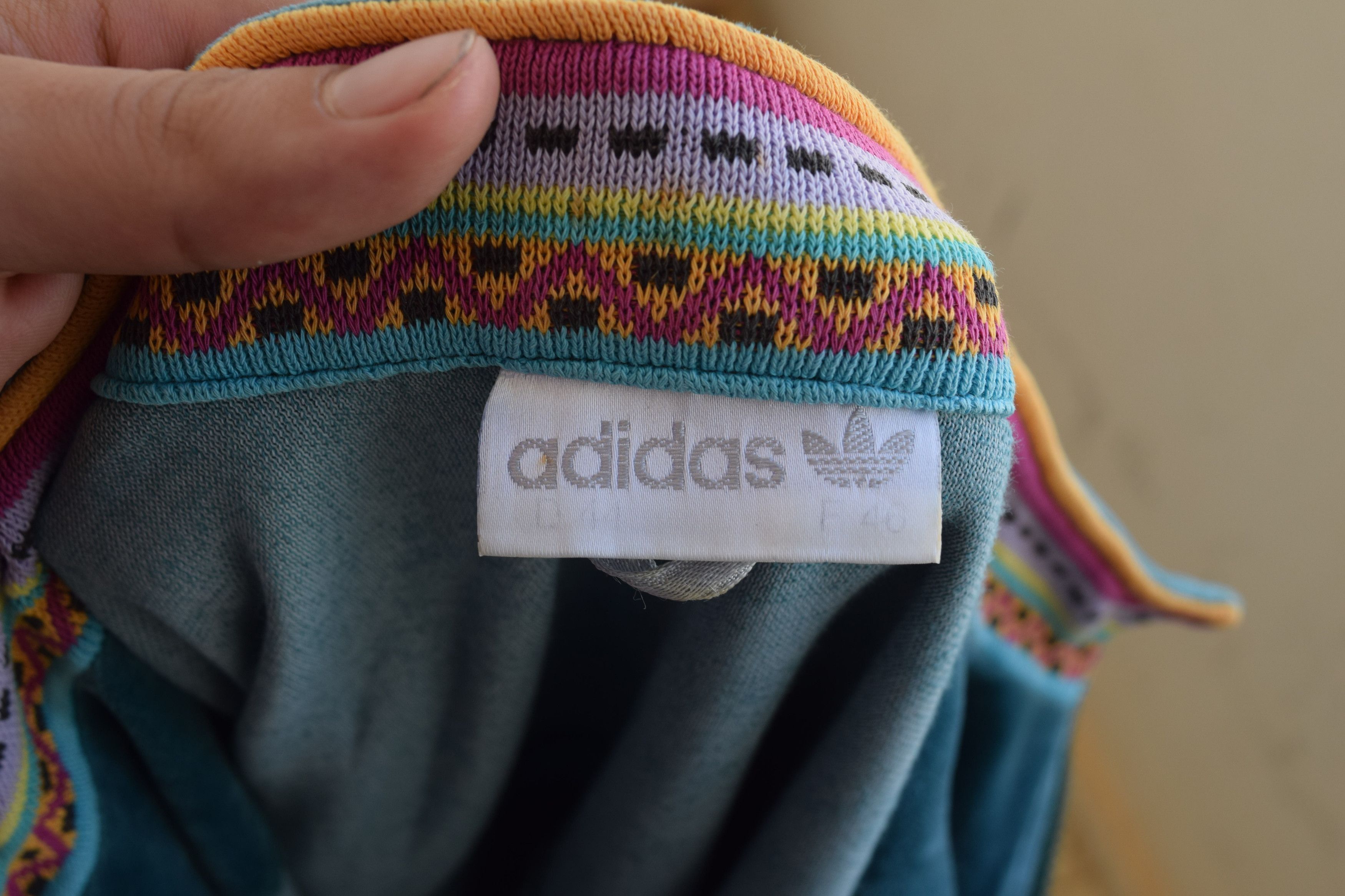 Adidas Vintage 90s Green Adidas Tracksuit Jacket Size US XL / EU 56 / 4 - 4 Thumbnail
