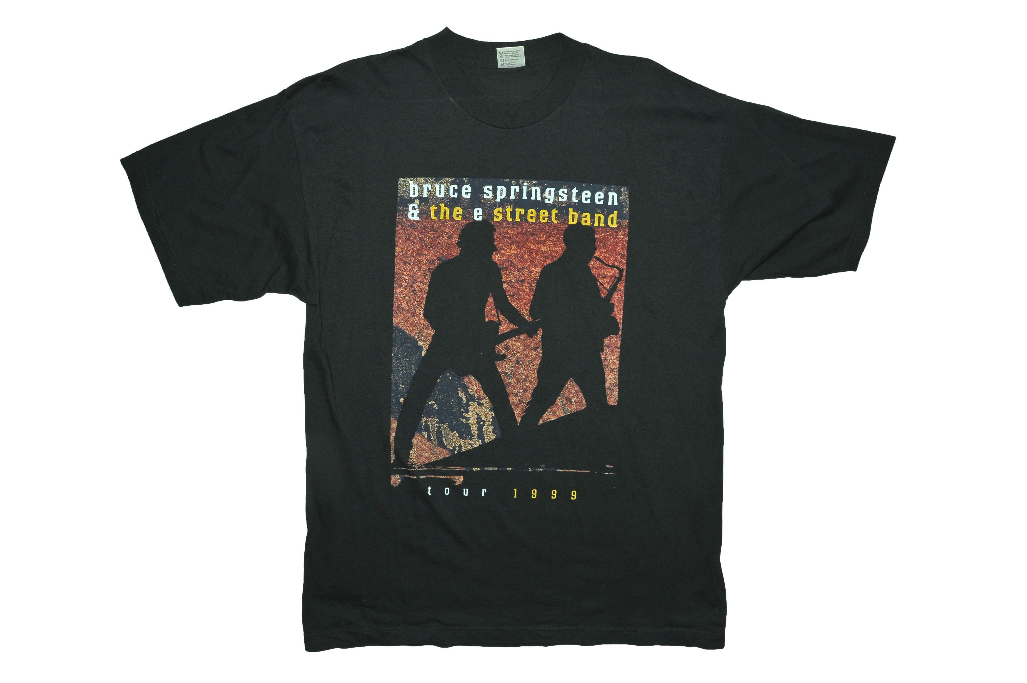 Vintage Vintage Springsteen And The E Street Band 1999 Tour Shirt Size US XL / EU 56 / 4 - 1 Thumbnail