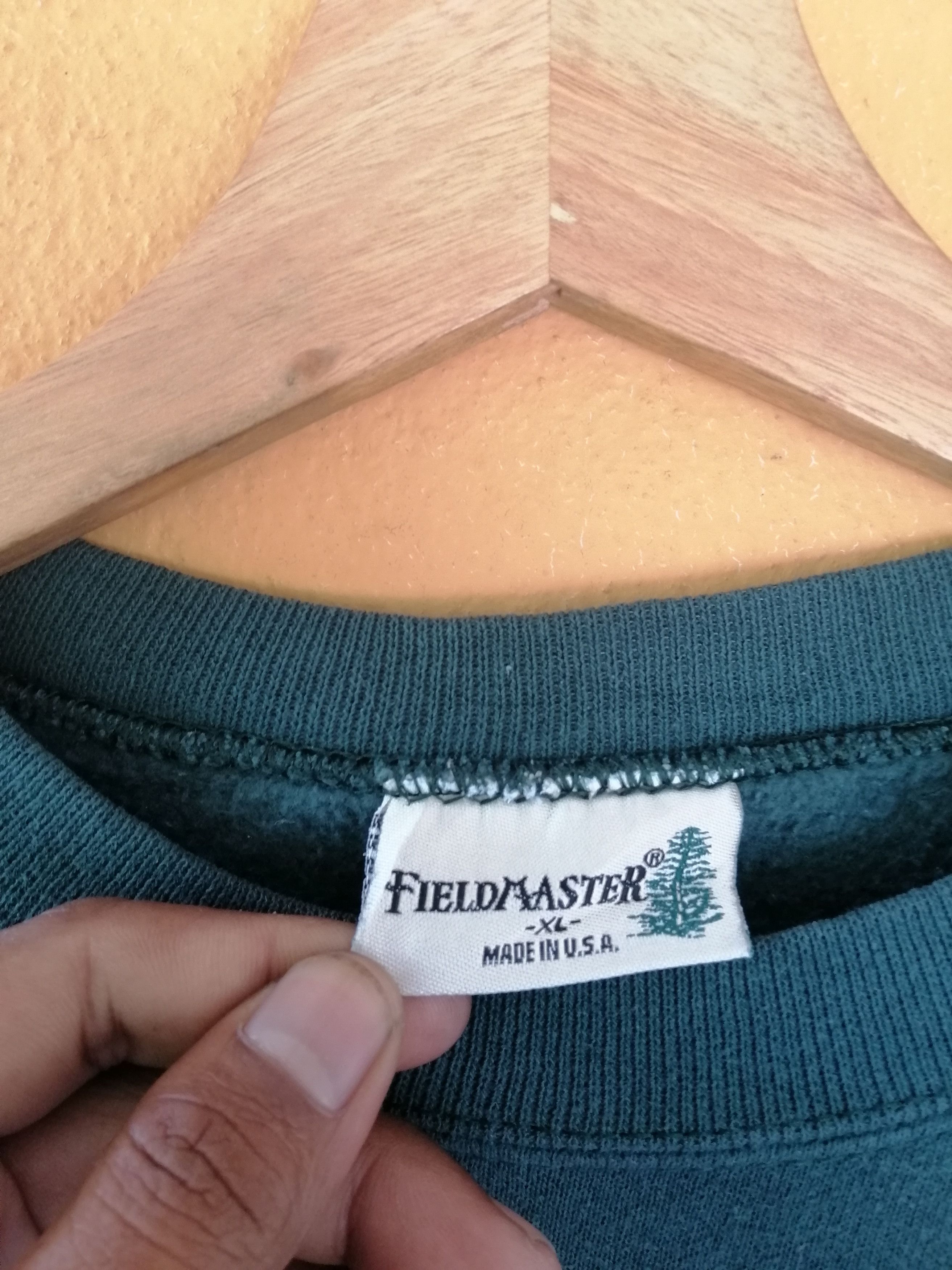 Fieldmaster Vintage 90s Fieldmaster Crewneck Sweatshirt B18 Size US L / EU 52-54 / 3 - 5 Thumbnail