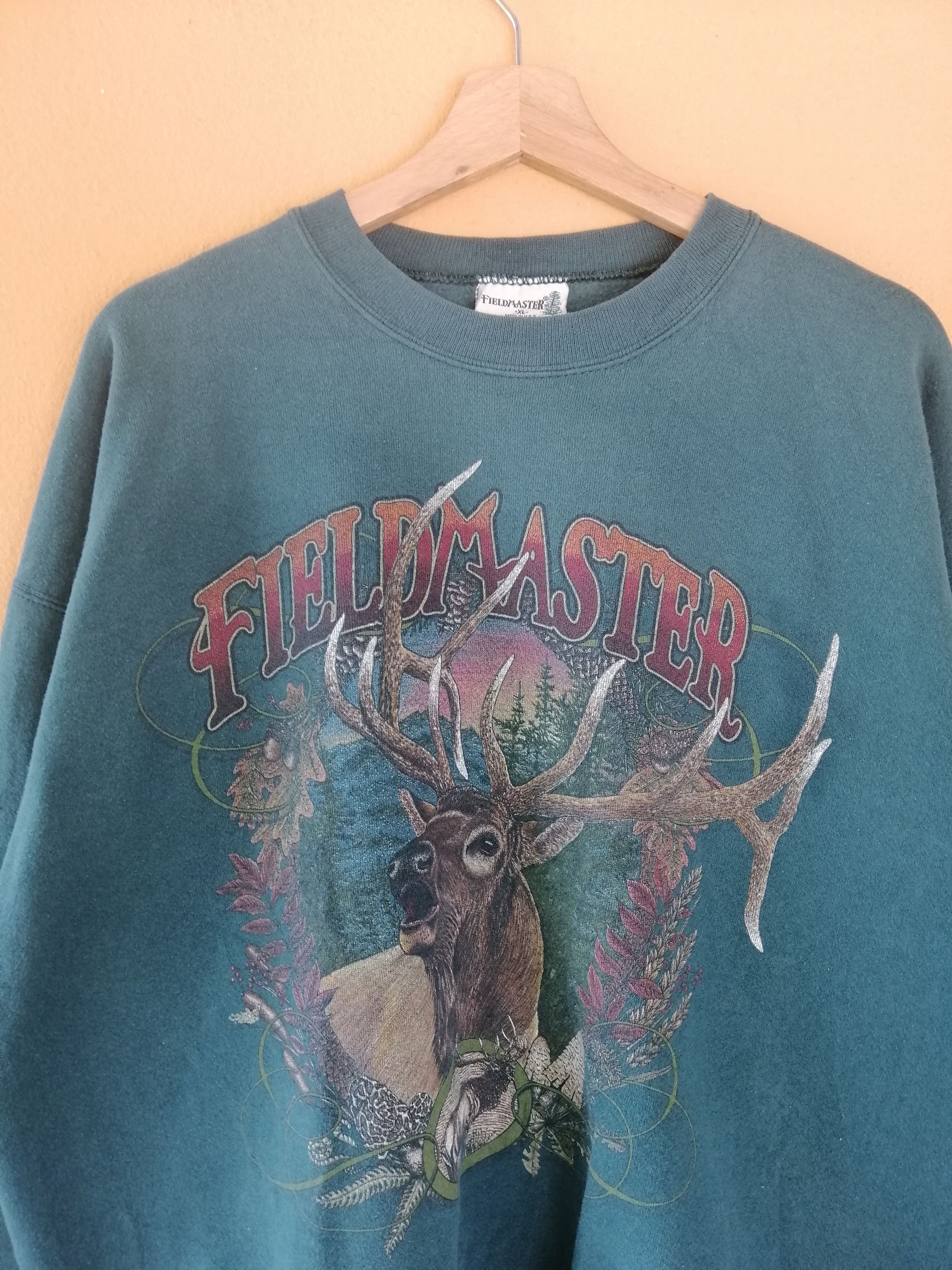 Fieldmaster Vintage 90s Fieldmaster Crewneck Sweatshirt B18 Size US L / EU 52-54 / 3 - 6 Thumbnail