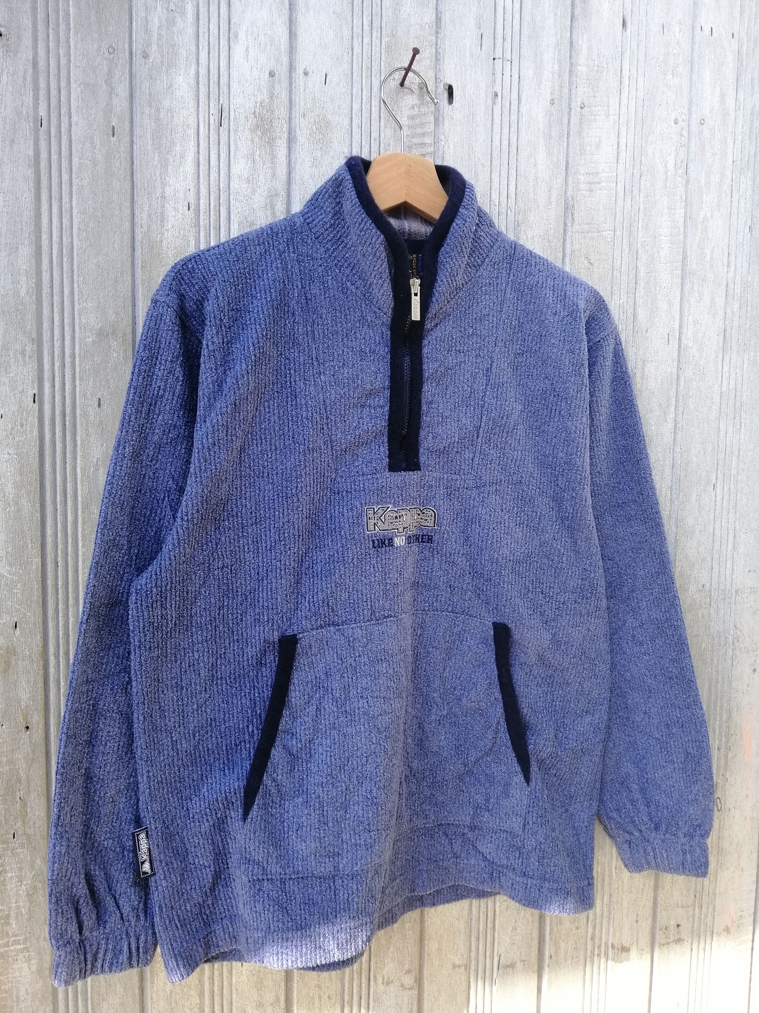 Kappa Vintage Kappa Wool half zipper sweatshirt B5 Size US M / EU 48-50 / 2 - 2 Thumbnail
