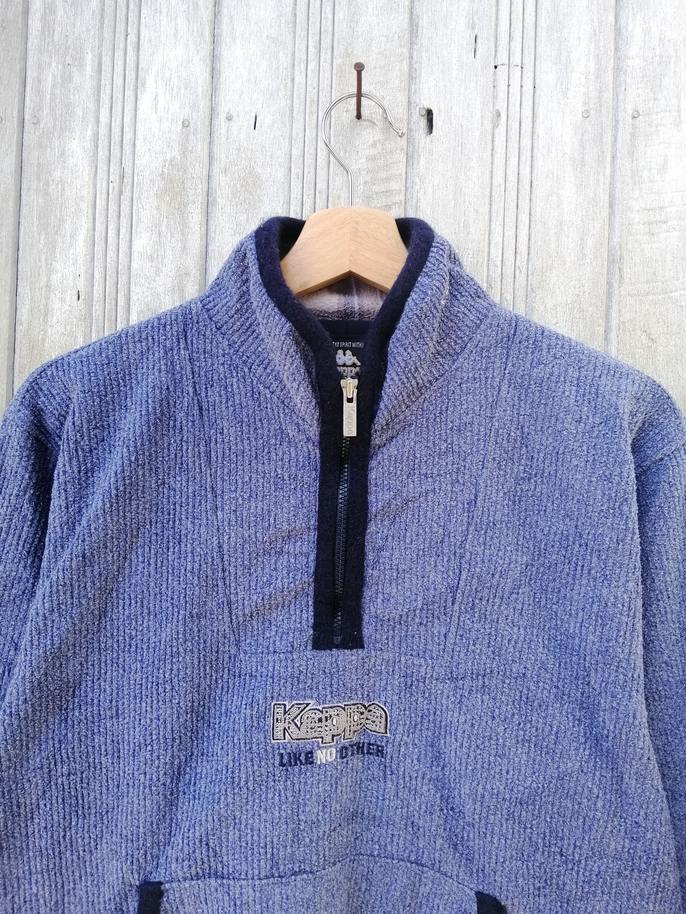 Kappa Vintage Kappa Wool half zipper sweatshirt B5 Size US M / EU 48-50 / 2 - 3 Thumbnail