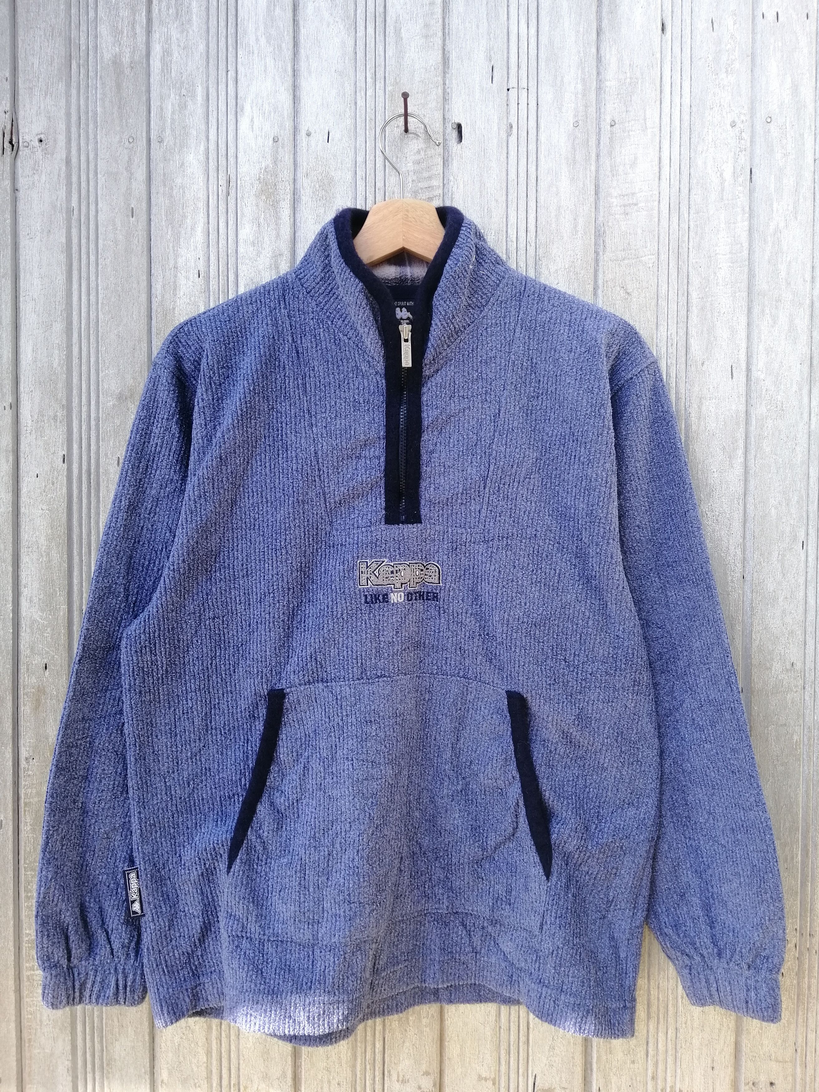 Vintage Kappa Wool half zipper sweatshirt B5