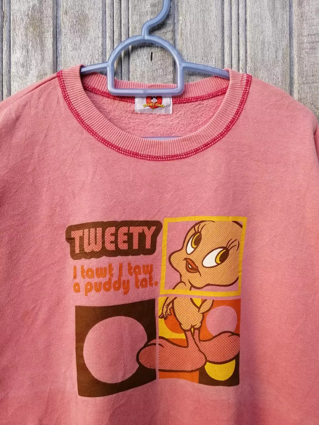 Cartoon Network Vintage tweety looney tunes sweatshirt Size US M / EU 48-50 / 2 - 2 Thumbnail
