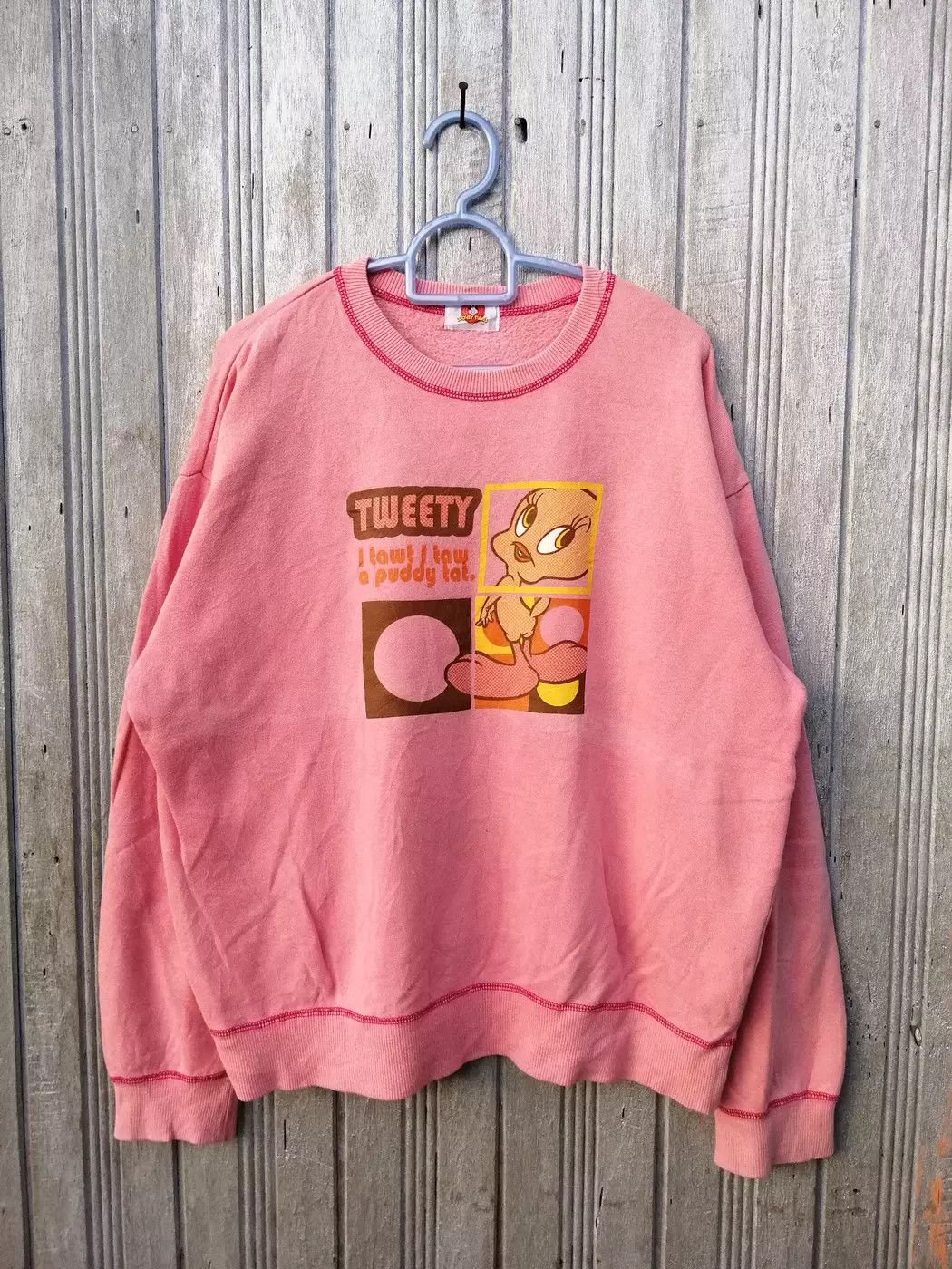 Cartoon Network Vintage tweety looney tunes sweatshirt Size US M / EU 48-50 / 2 - 1 Thumbnail