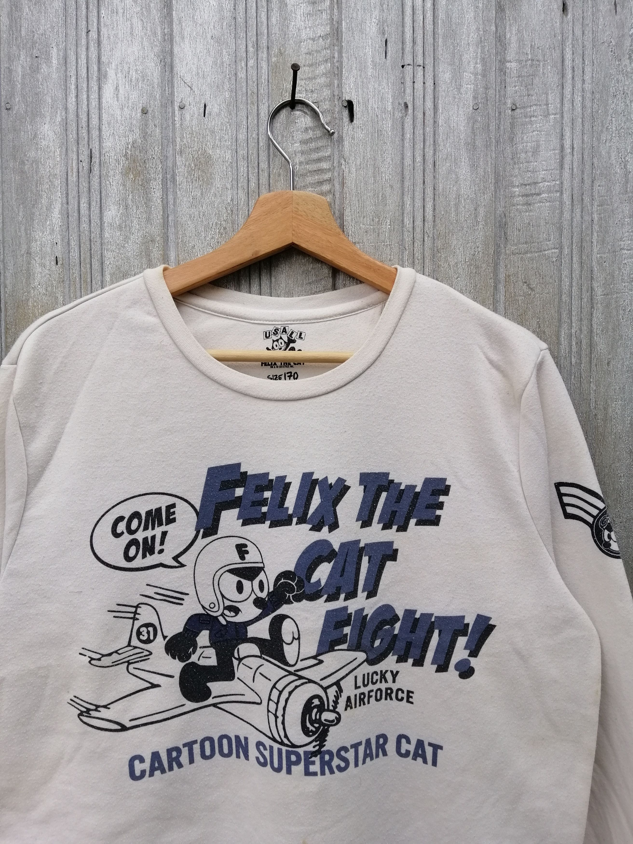 Cartoon Network Rare!!! FELIX THE CAT Sweatshirt B8 Size US M / EU 48-50 / 2 - 2 Thumbnail