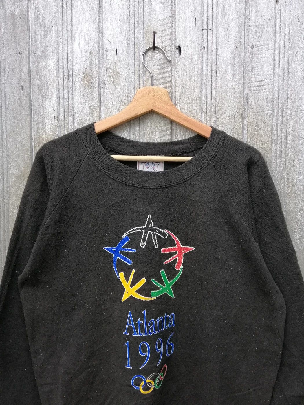 USA Olympics Vintage Olympic Atlanta 1996 Big Logo sweatshirt B26 Size US M / EU 48-50 / 2 - 5 Thumbnail