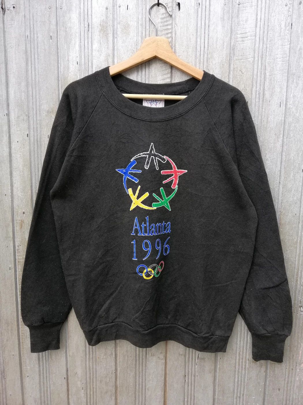 USA Olympics Vintage Olympic Atlanta 1996 Big Logo sweatshirt B26 Size US M / EU 48-50 / 2 - 1 Thumbnail