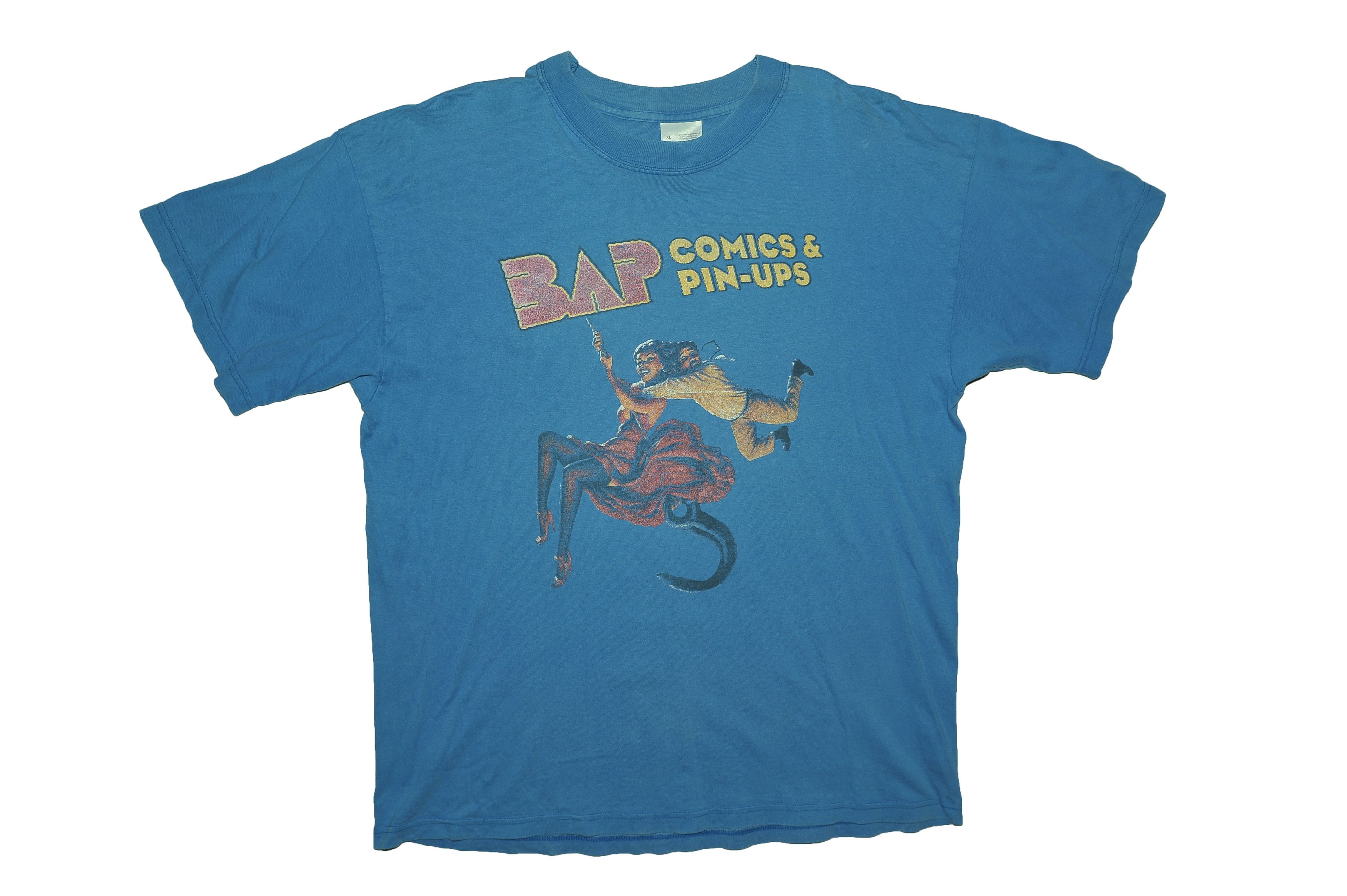 Other Vintage 90s BAP Comic & Pinups 1999 Germany Tour Shirt Size US XL / EU 56 / 4 - 1 Thumbnail