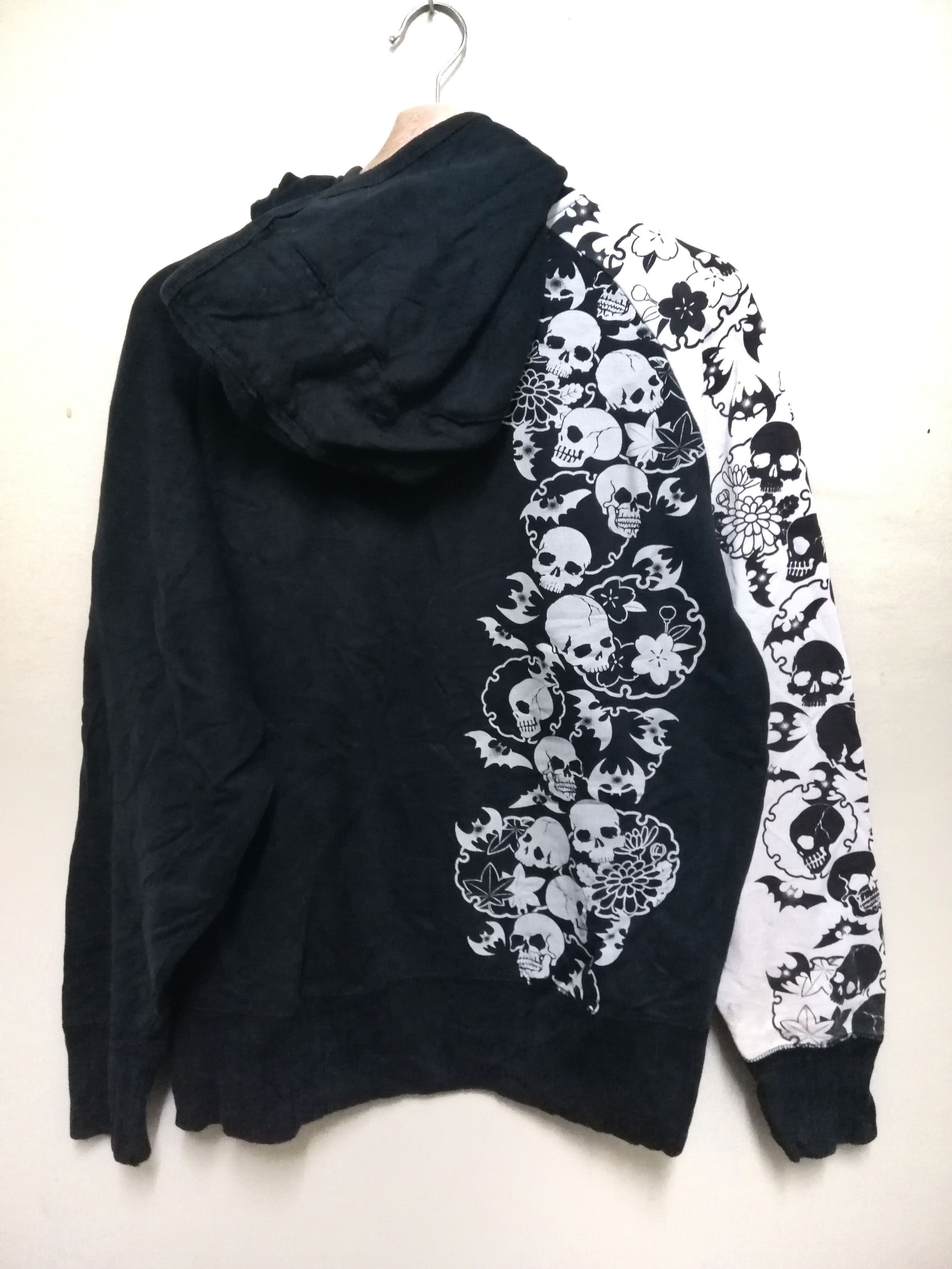Japanese Brand RARE!!! Japanese Brand Infinity Hoodies Skull Design B18 Size US M / EU 48-50 / 2 - 2 Thumbnail