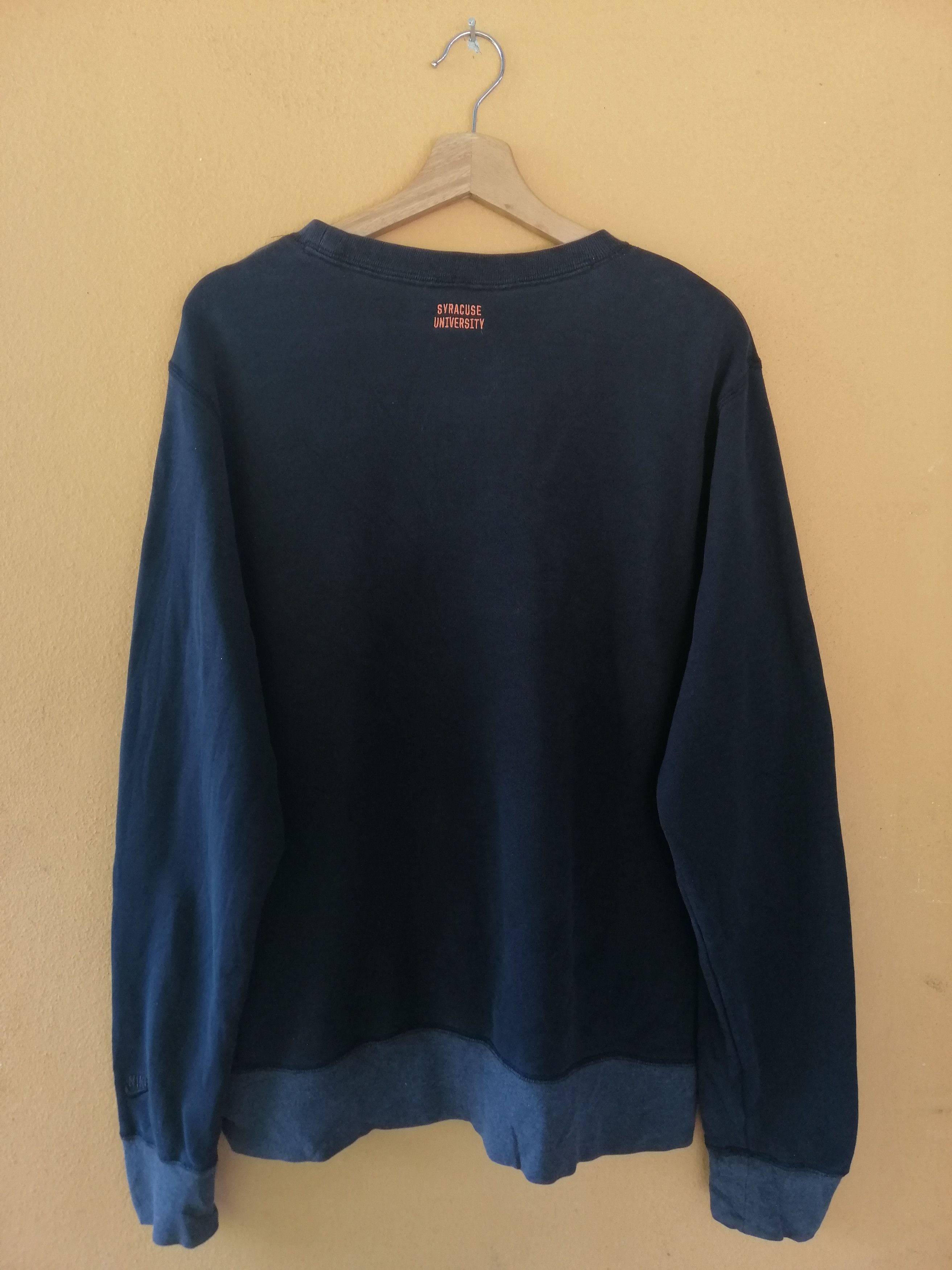 Nike Vintage Nike Syracuse University Embroidery Sweatshirt B8 Size US L / EU 52-54 / 3 - 2 Thumbnail