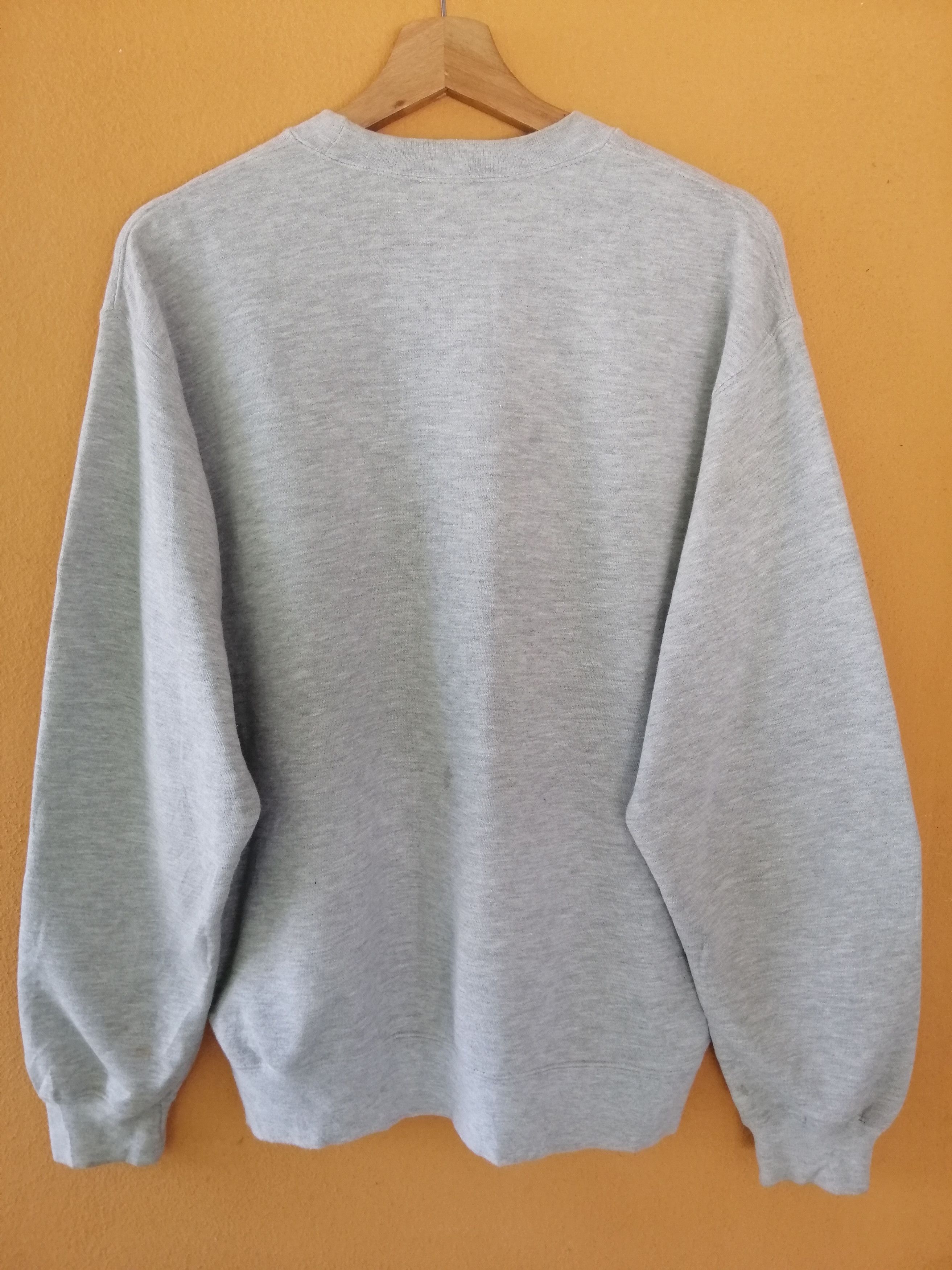 Nike Vintage 90s Nike Air Big Swoosh Logo Sweatshirt B17 Size US L / EU 52-54 / 3 - 2 Thumbnail