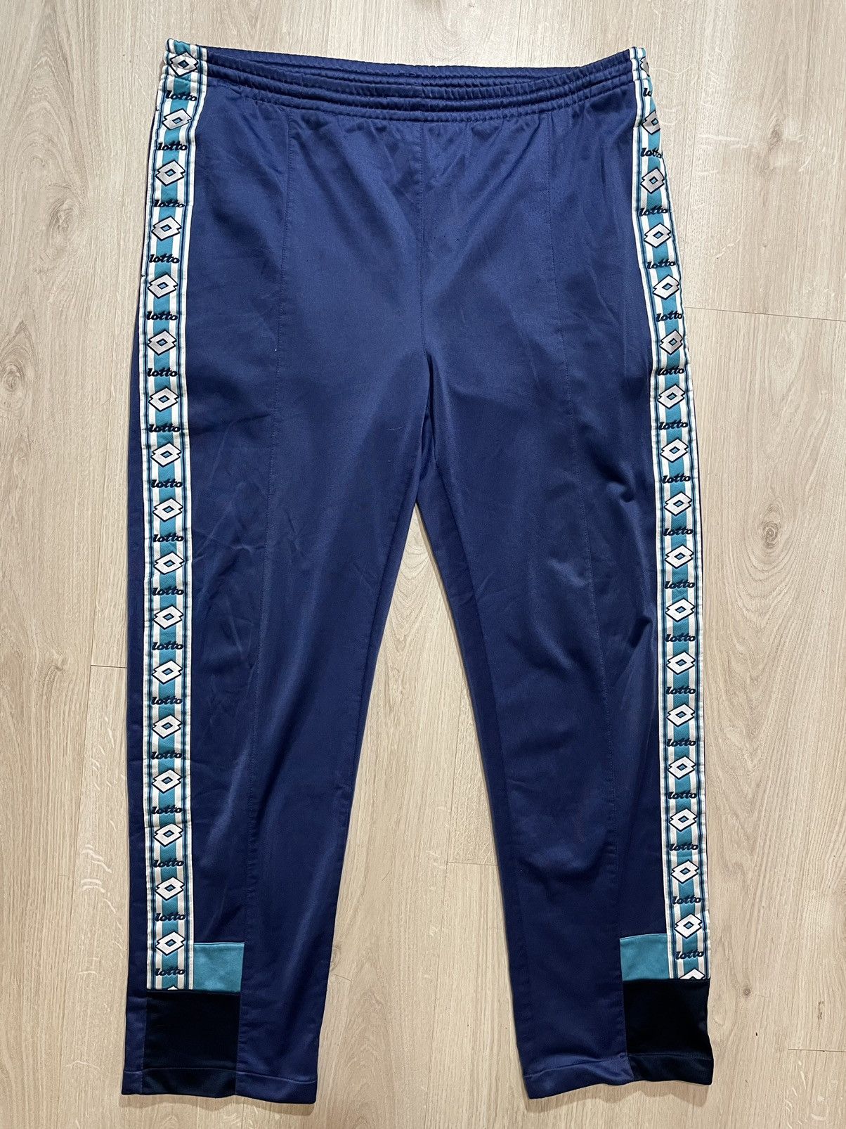 Lotto Sport × Vintage Vintage 90s Lotto Track Suit Pants more logo Size US 34 / EU 50 - 2 Thumbnail