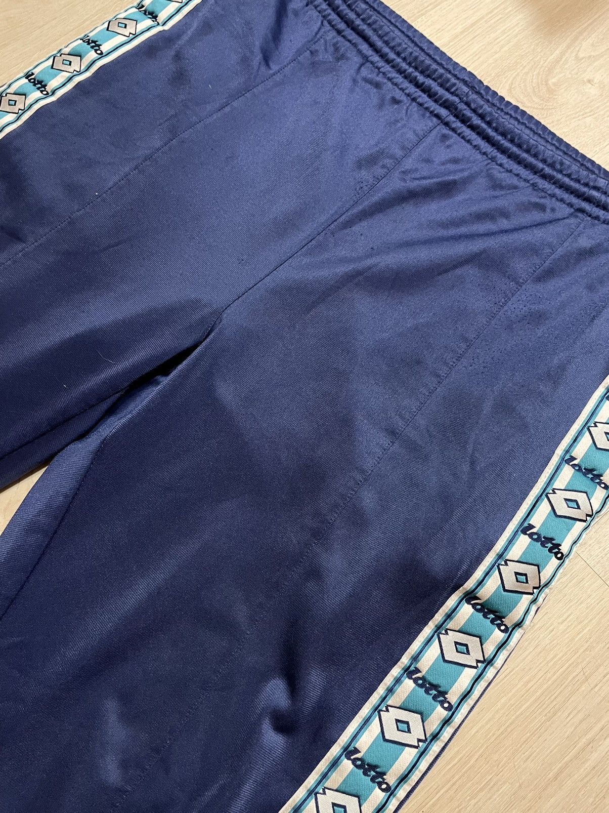 Lotto Sport × Vintage Vintage 90s Lotto Track Suit Pants more logo Size US 34 / EU 50 - 3 Thumbnail